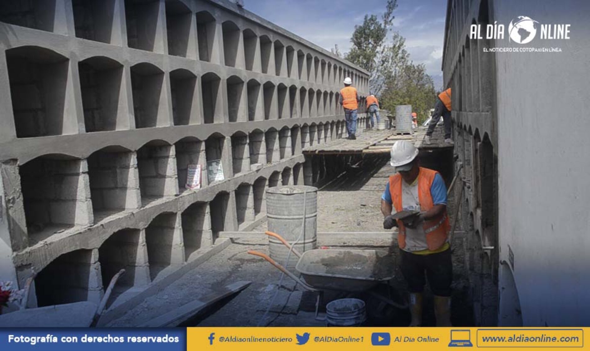 200 NICHOS EN NINTINACAZO PRESENTA 90% DE AVANCE PARALIZACIÓN NO AFECTO. (VIDEO)