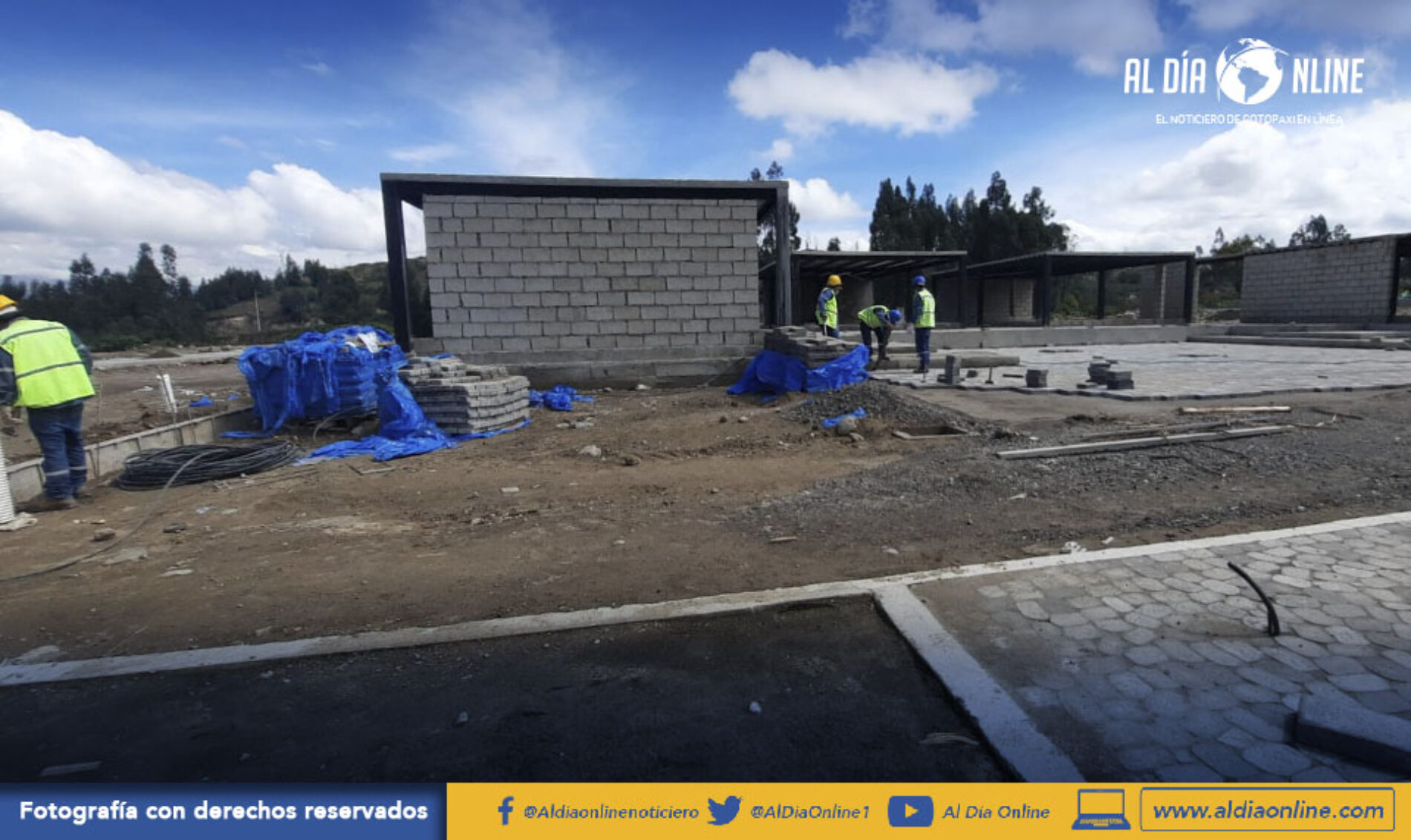 PARQUE LINEAL DE NINTINACAZO PRESENTA DESPERFECTOS TÉCNICOS Y AVANCE DE 71%. (VIDEO)