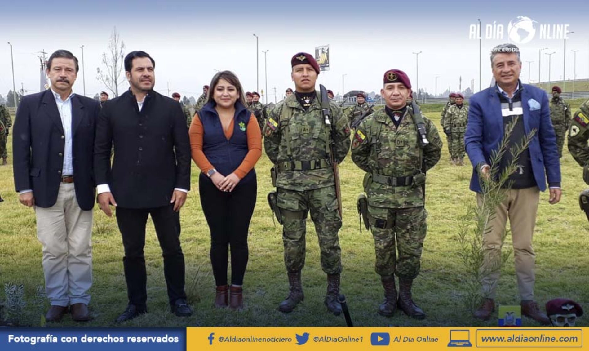 MUNICIPIO DE LATACUNGA DONÓ 1500 ÁRBOLES A BRIGADA DE FUERZAS ESPECIALES. (VIDEO)