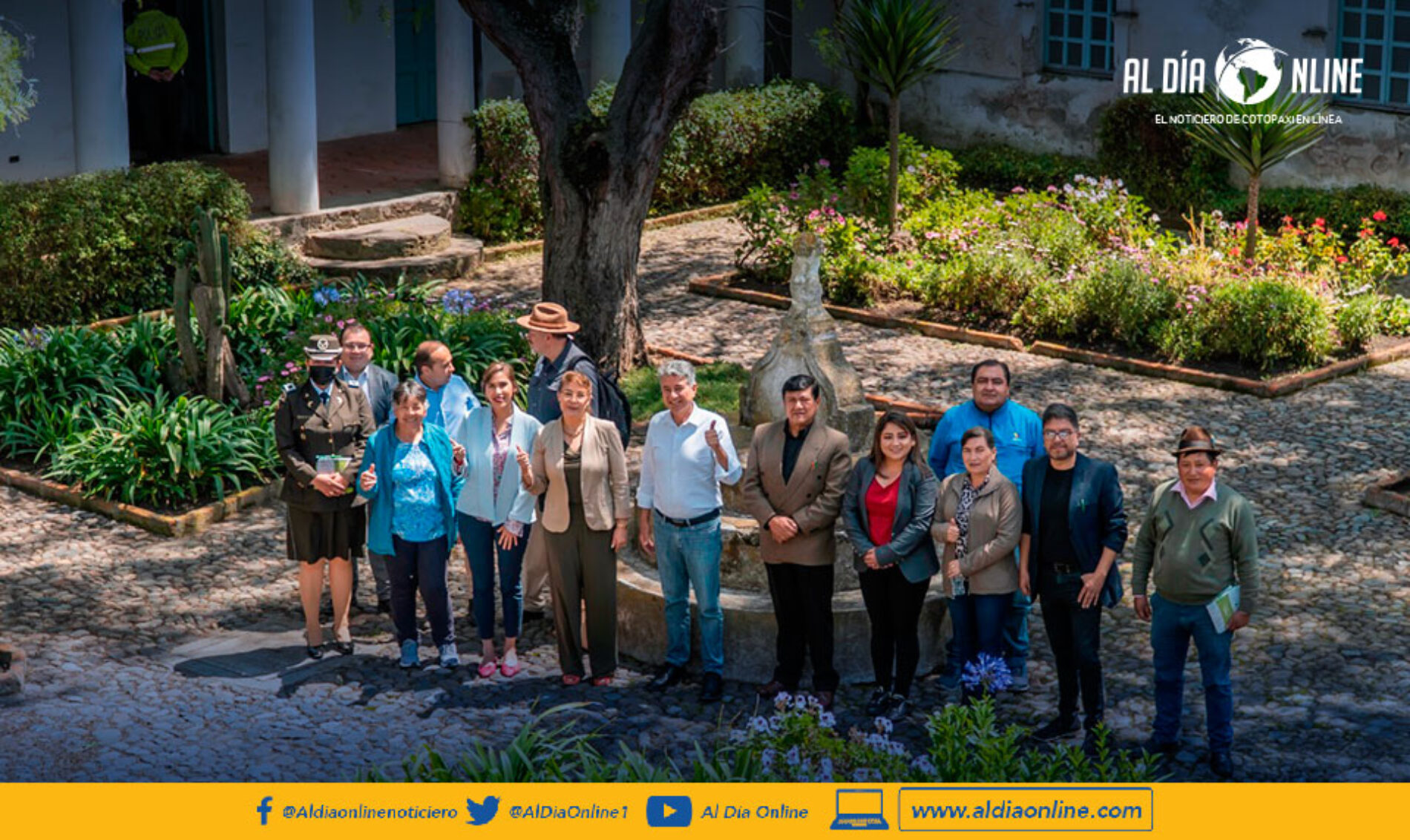 MUNICIPIO DE LATACUNGA REALIZA LANZAMIENTO DEL PROYECTO “LATACUNGA SIEMBRA VIDA” (VIDEO)