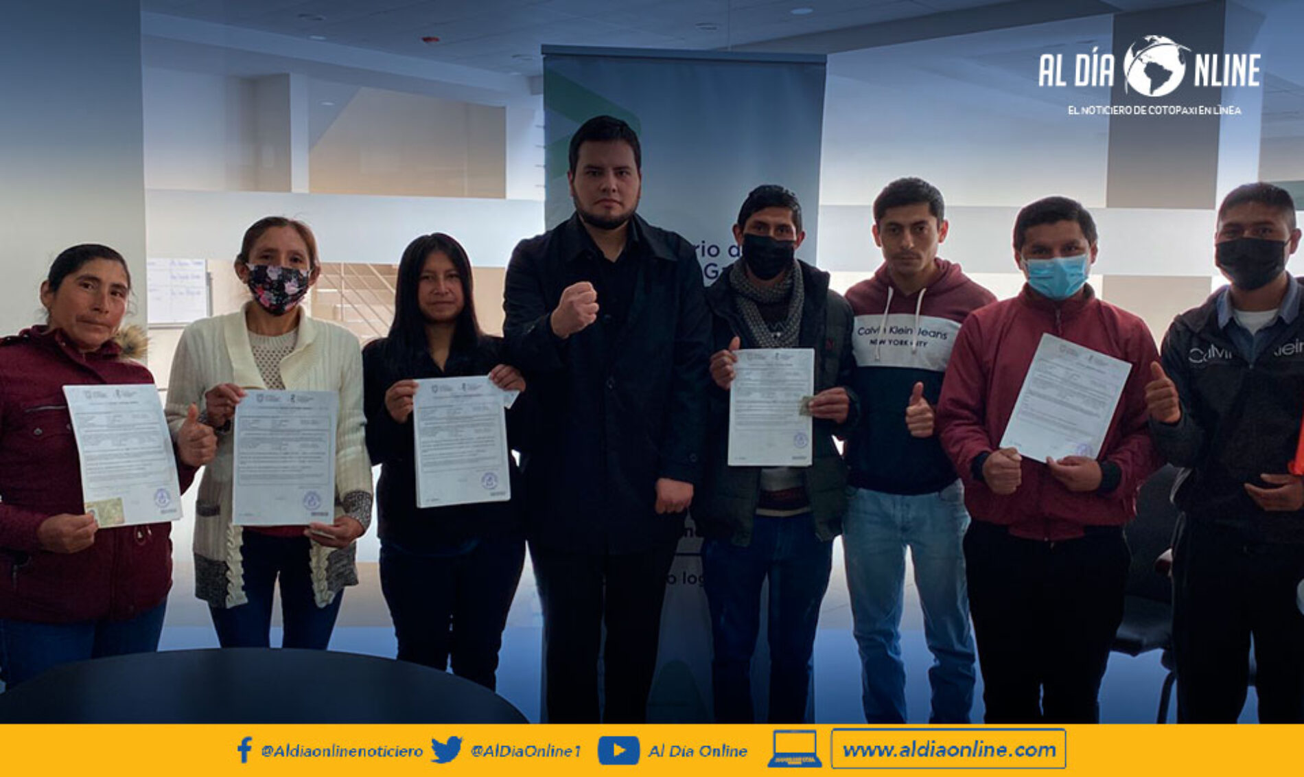 MAG ENTREGÓ MÁS DE 900 TÍTULOS DE PROPIEDAD DE TIERRAS EN COTOPAXI