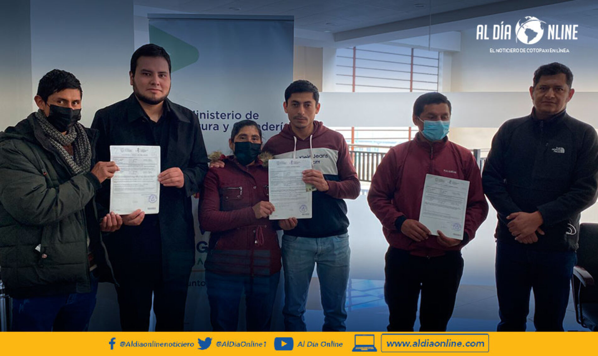 MAG ENTREGÓ MÁS DE 900 TÍTULOS DE PROPIEDAD DE TIERRAS EN COTOPAXI