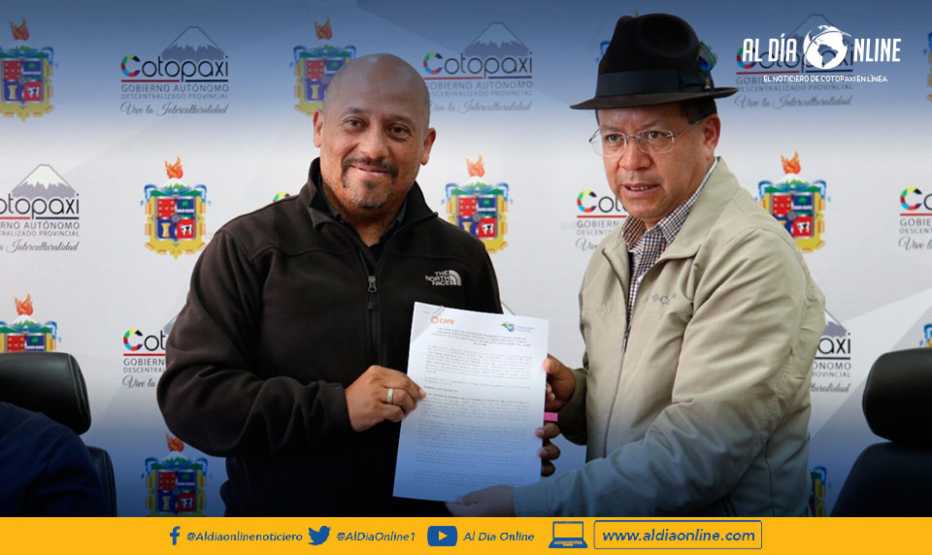 CASCA FIRMA CONVENIOS PARA GESTIÓN DE RECURSOS Y PROYECTOS DE CUIDADO DEL AGUA