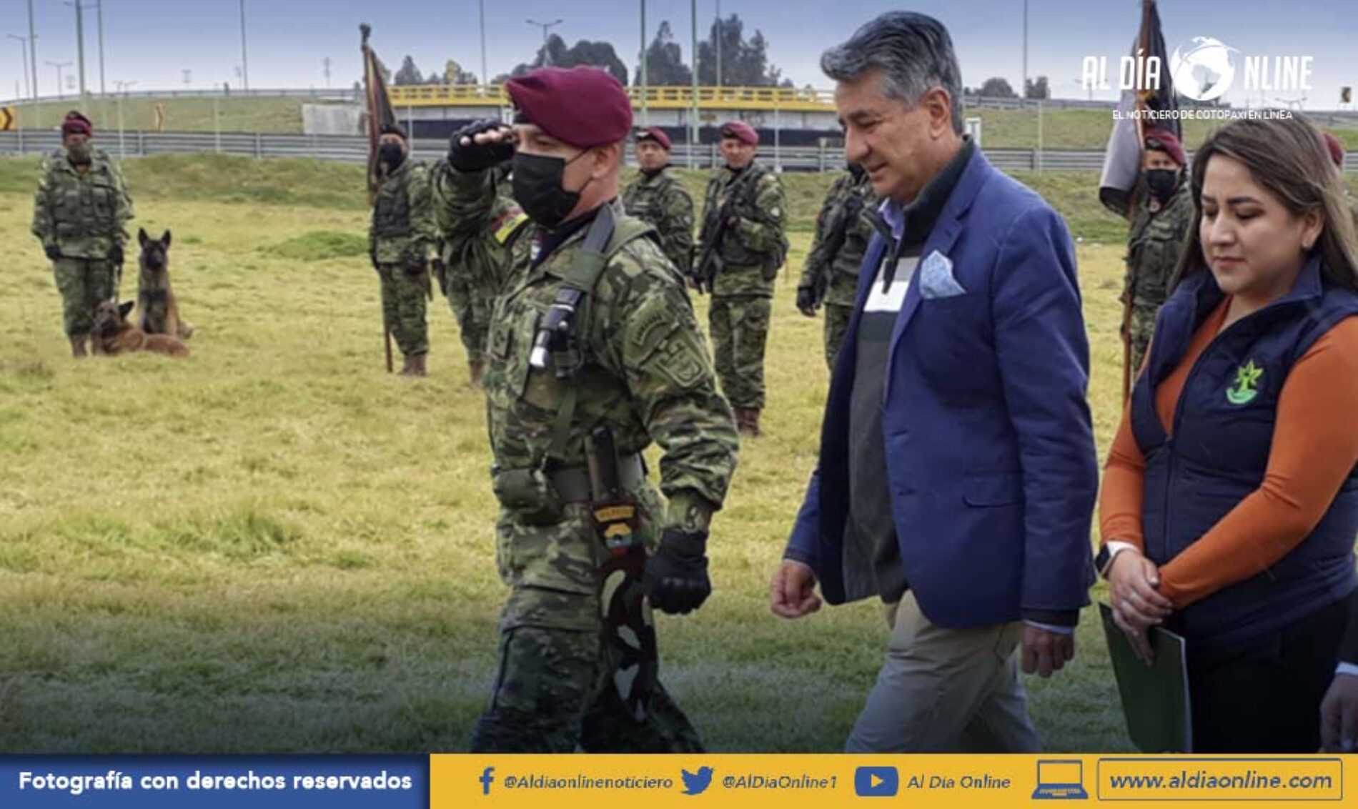 MUNICIPIO DE LATACUNGA DONÓ 1500 ÁRBOLES A BRIGADA DE FUERZAS ESPECIALES. (VIDEO)