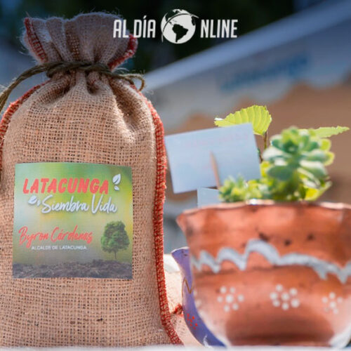 MUNICIPIO DE LATACUNGA REALIZA LANZAMIENTO DEL PROYECTO “LATACUNGA SIEMBRA VIDA” (VIDEO)