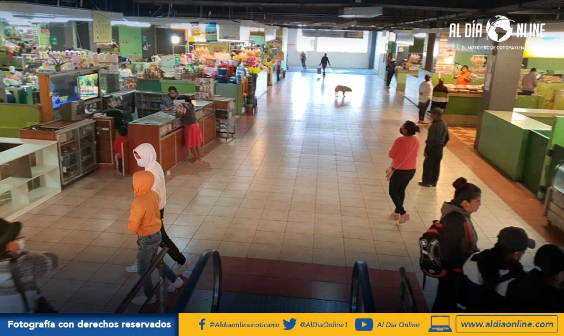 PLAZAS Y MERCADOS DE LATACUNGA RETOMAN ACTIVIDADES CON POCOS PRODUCTOS. (VIDEO)