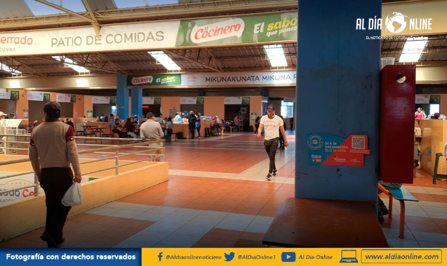 PLAZAS Y MERCADOS DE LATACUNGA RETOMAN ACTIVIDADES CON POCOS PRODUCTOS. (VIDEO)