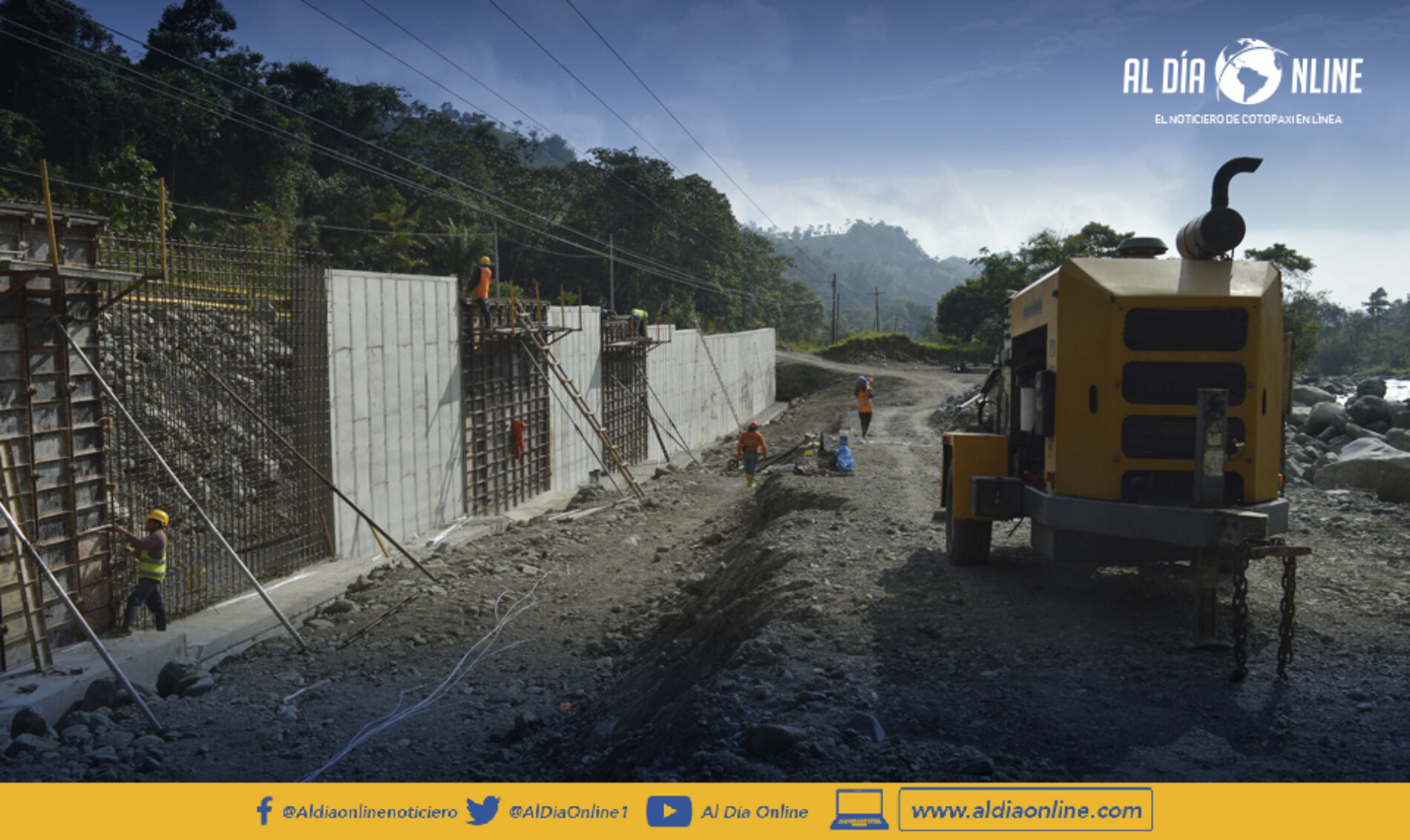 GOBIERNO NACIONAL RATIFICA QUE EN DICIEMBRE CONCLUIRÁN TRABAJOS EN EL PALMAR Y VIA ZUMBAHUA-LA MANÁ (VIDEO)