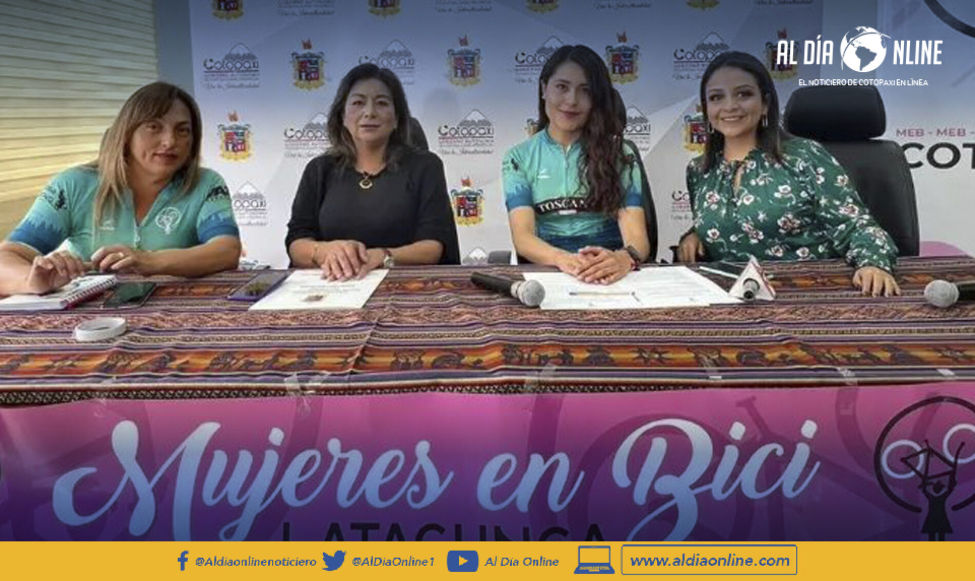 “BICITERAPIA PARA MUJERES VULNERABES” PROYECTO EN EJECUCIÓN POR EL COLECTIVO MUJERES EN BICI (VIDEO)