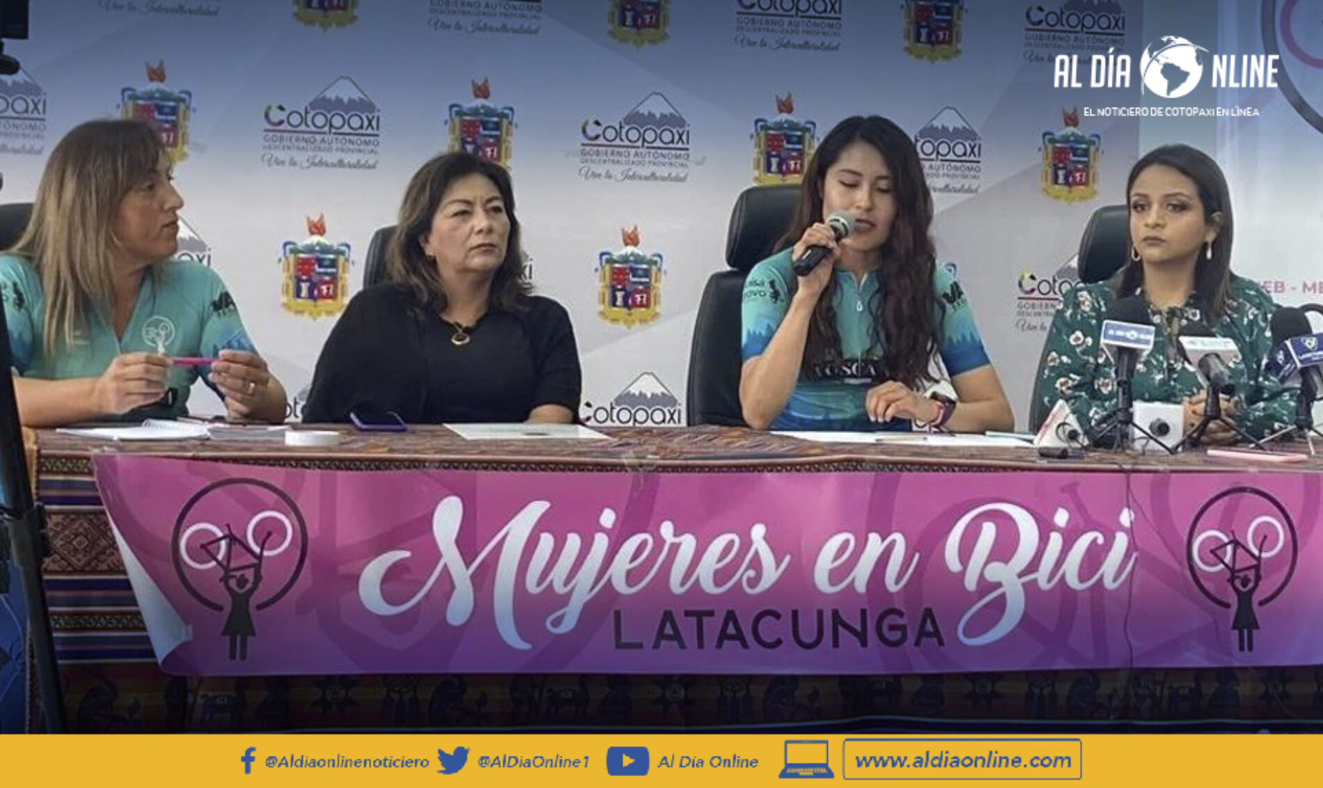 “BICITERAPIA PARA MUJERES VULNERABES” PROYECTO EN EJECUCIÓN POR EL COLECTIVO MUJERES EN BICI (VIDEO)
