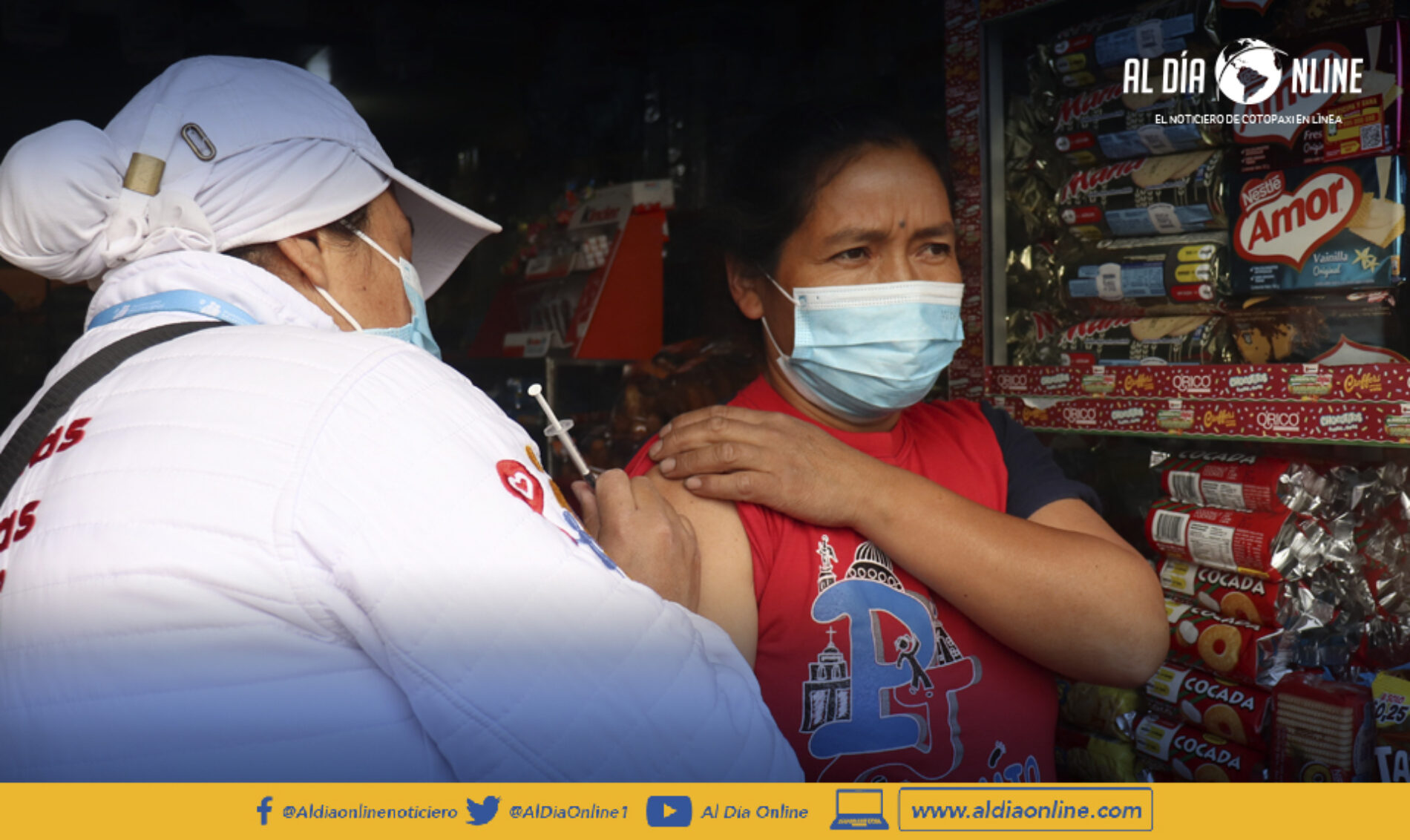 PATRONATO MUNICIPAL DE LATACUNGA APOYA LA CAMPAÑA “YO ME REFUERZO” 