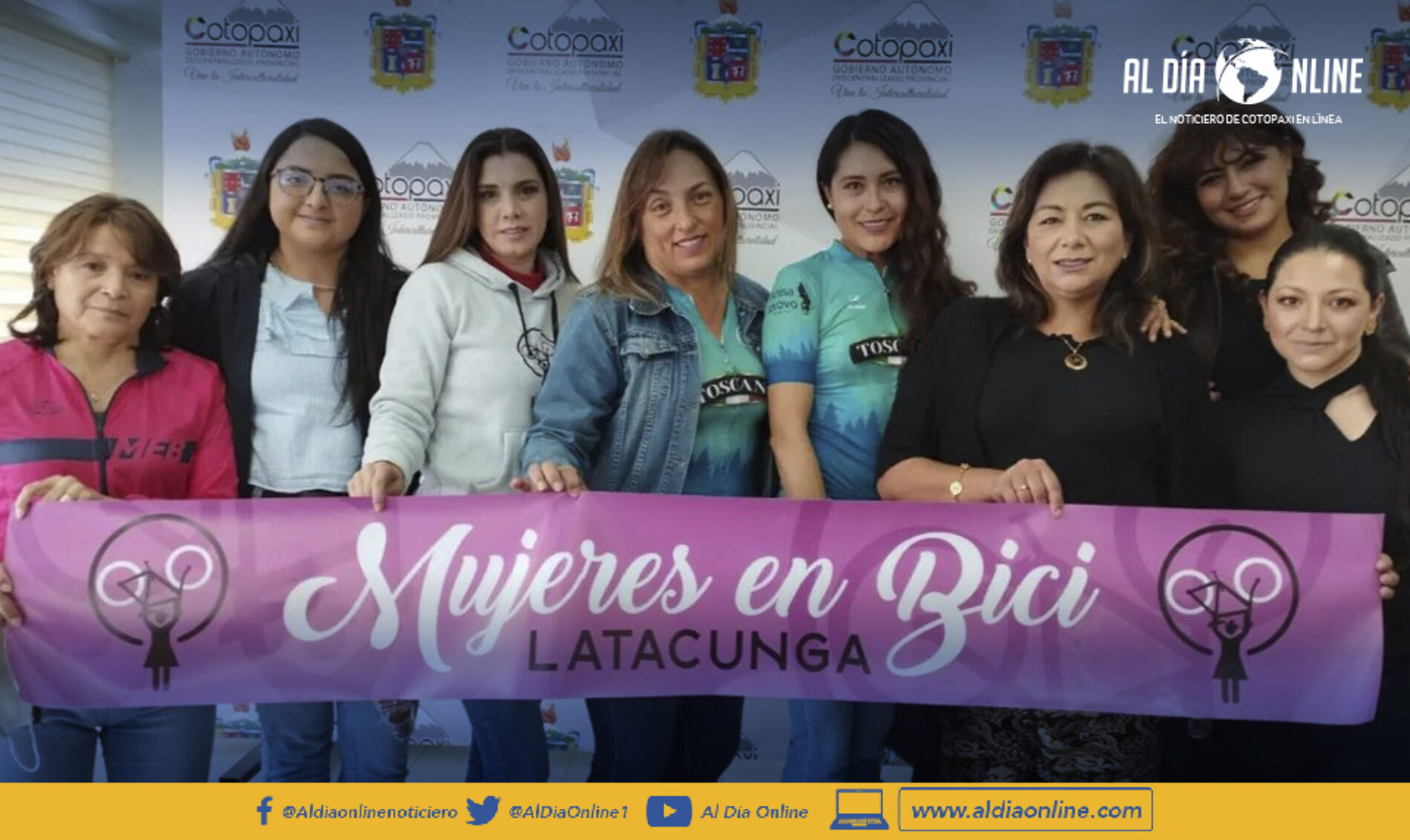 “BICITERAPIA PARA MUJERES VULNERABES” PROYECTO EN EJECUCIÓN POR EL COLECTIVO MUJERES EN BICI (VIDEO)