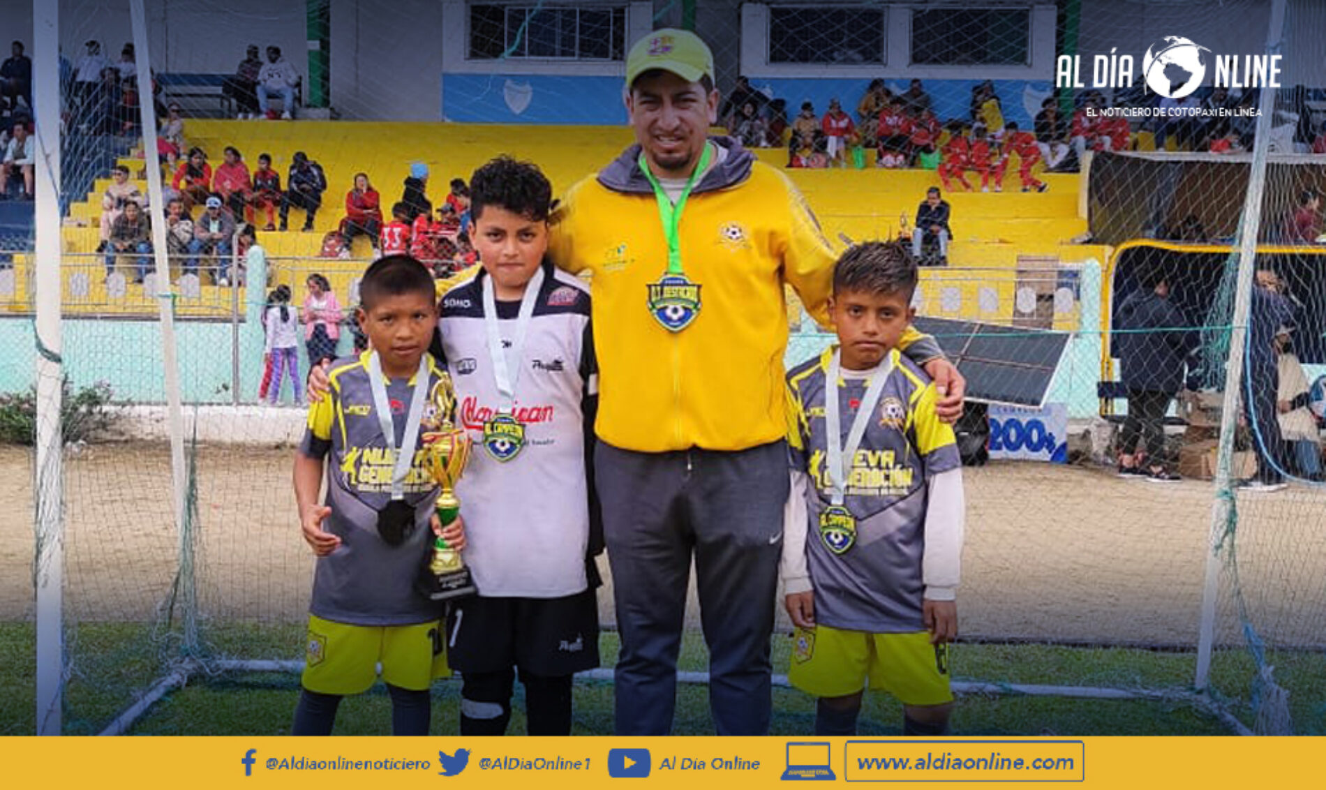 ESC. DE FÚTBOL NUEVA GENERACIÓN, CATEGORÍA SUB. 10  VICE CAMPEÓN DE LA COPA “BAÑOS DE AGUA SANTA 2022” (VIDEO)