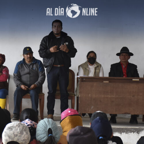 EL AGUA POTABLE LLEGARÁ POR PRIMERA VEZ A SAN JOSÉ Y SAN ANTONIO DE CUMBIJÍN GRACIAS AL GAD.M SALCEDO