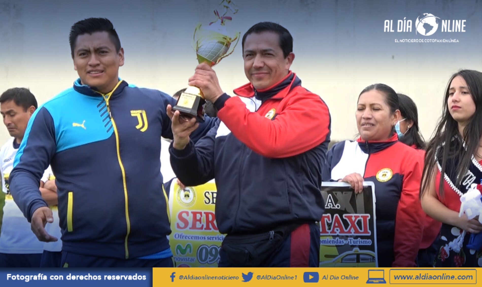CAMPEONATO DE FÚTBOL DE TAXISMO EJECUTIVO COPA “JUDIEXPRESS”  SE INUGURÓ EN ESTADIO DE LIGA IGNACIO FLORES (VIDEO)
