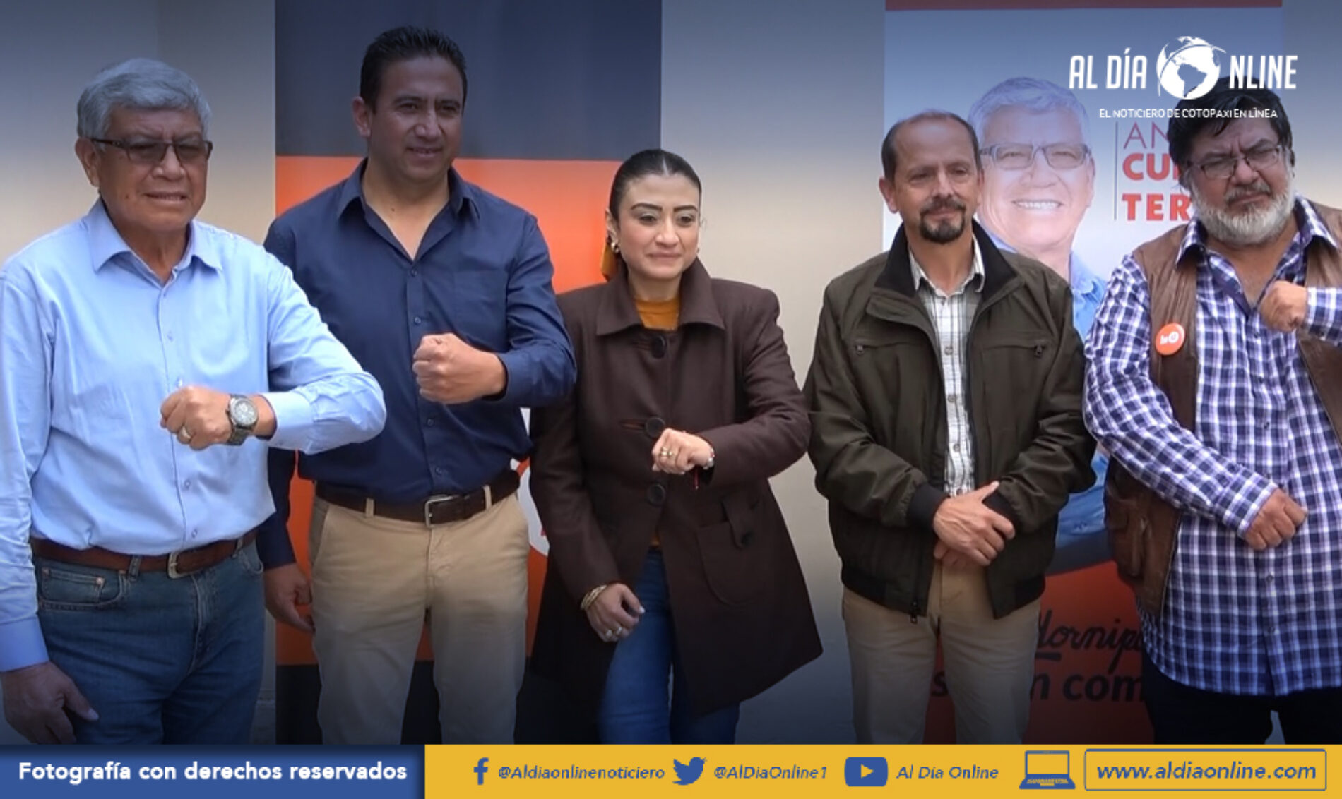 JANIO BUSTILLOS – ROSA LUZ VALENCIA BINOMIO PARA PREFECTURA DE COTOPAXI POR EL PARTIDO NARANJA (VIDEOS)