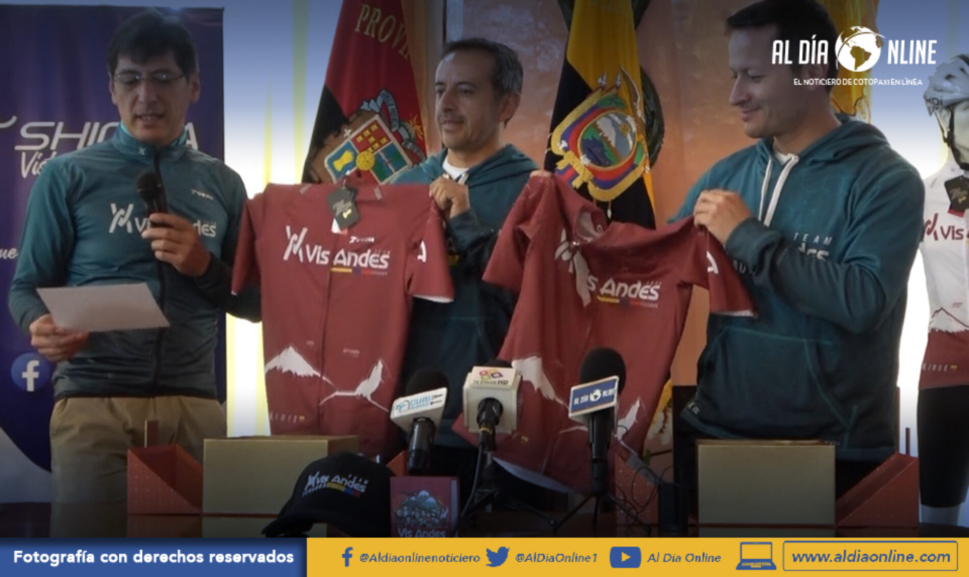DESPEDIDA Y BUENOS DESEOS PARA EL TEAM VIS ANDES PARA EL SWISS EPIC DEL 16 AL 20 DE AGOSTO (VIDEO)