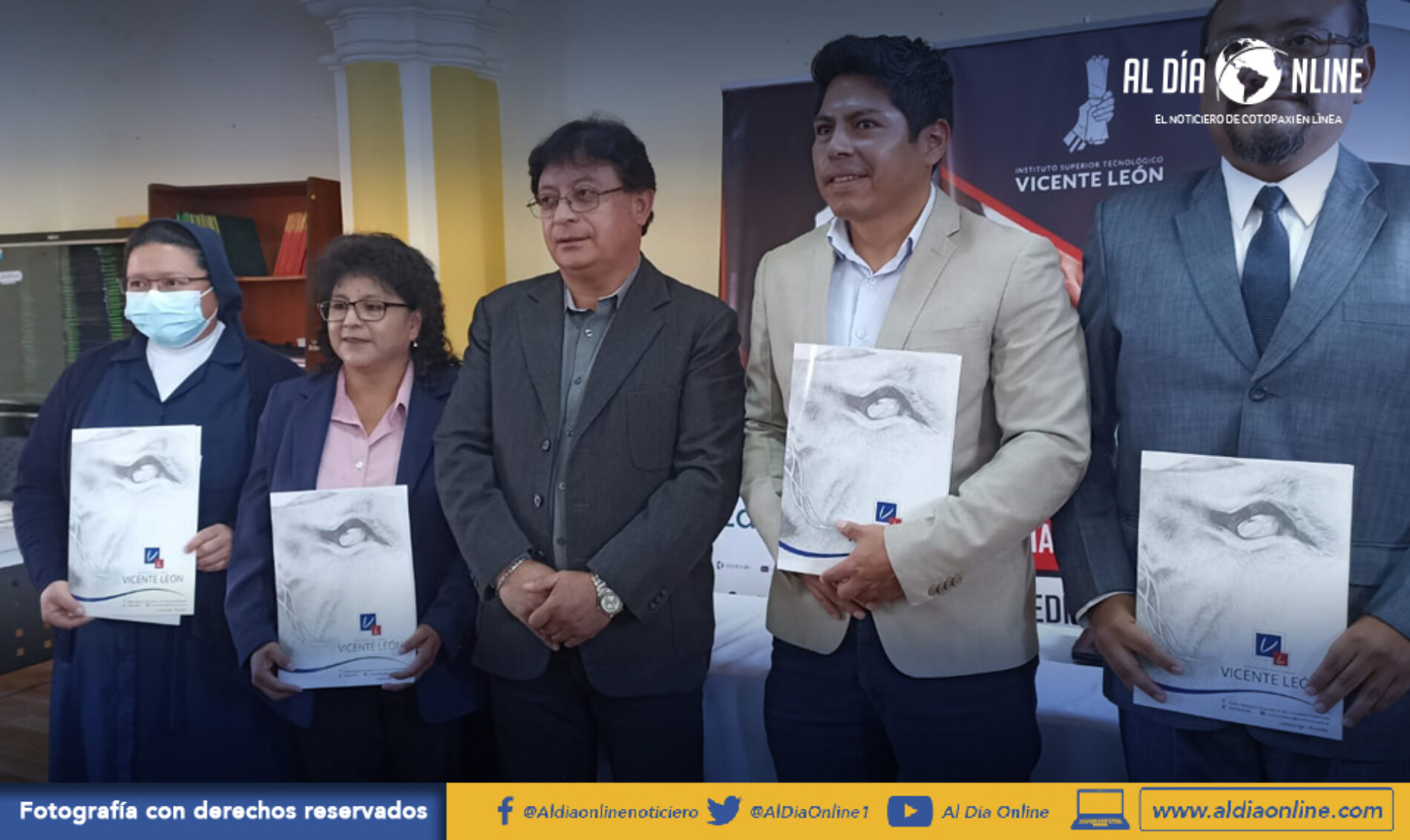 IST VICENTE LEÓN FIRMÓ CONVENIOS DE PRÁCTICAS PRE PROFESIONALES Y DE COOPERACIÓN INTERINSTITUCIONAL (VIDEO)
