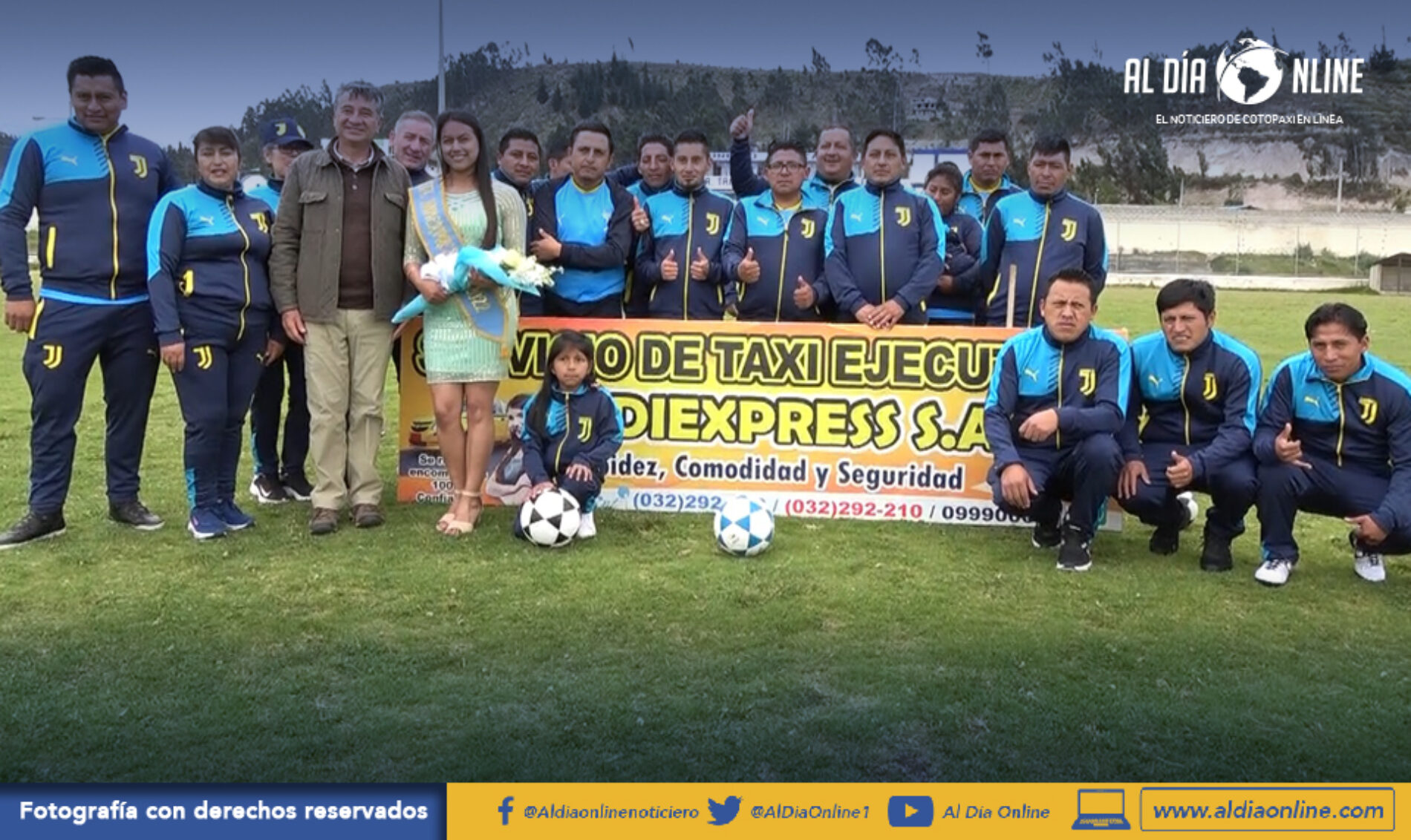 CAMPEONATO DE FÚTBOL DE TAXISMO EJECUTIVO COPA “JUDIEXPRESS”  SE INUGURÓ EN ESTADIO DE LIGA IGNACIO FLORES (VIDEO)