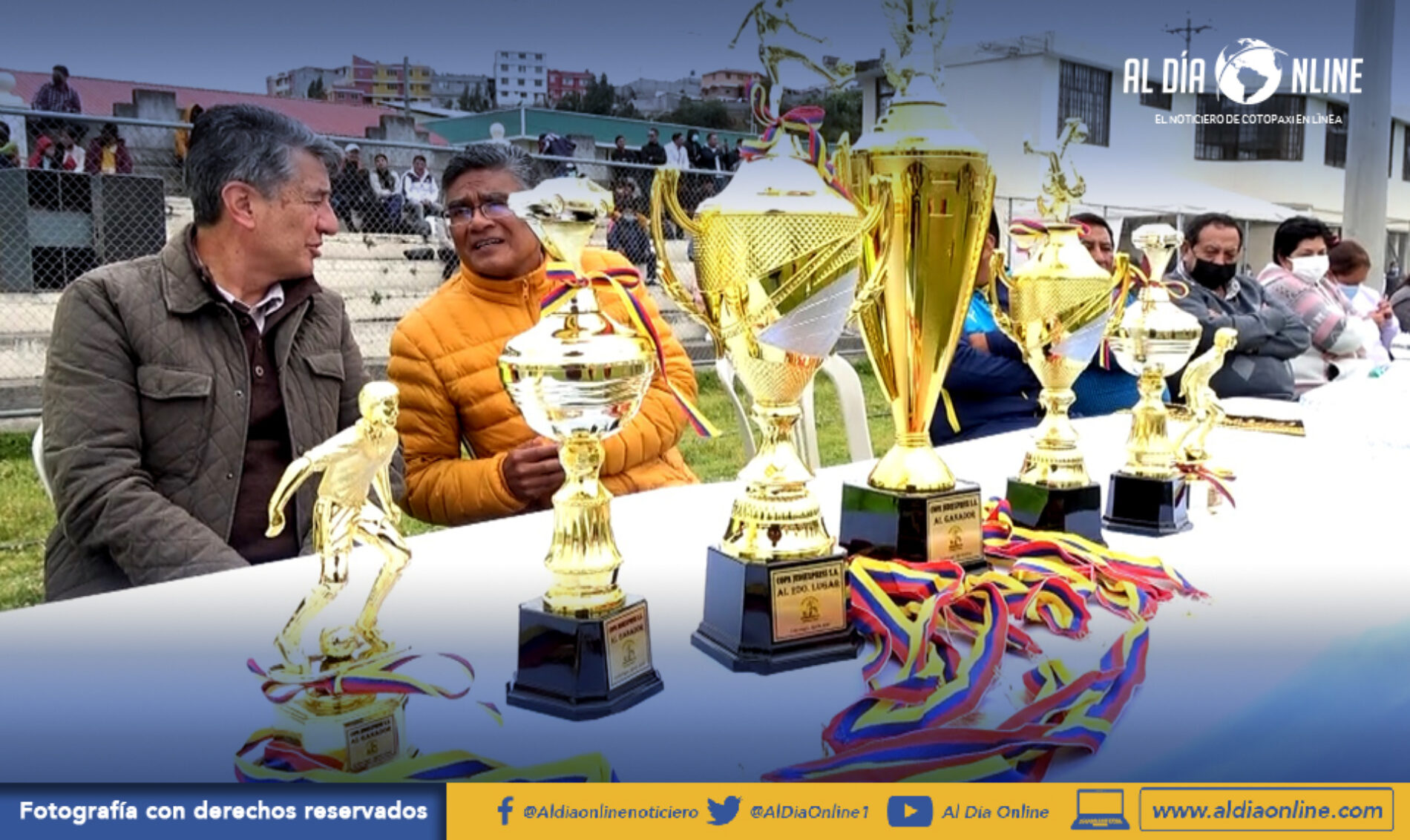 CAMPEONATO DE FÚTBOL DE TAXISMO EJECUTIVO COPA “JUDIEXPRESS”  SE INUGURÓ EN ESTADIO DE LIGA IGNACIO FLORES (VIDEO)