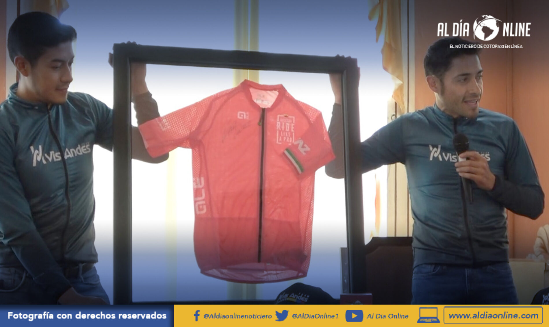 DESPEDIDA Y BUENOS DESEOS PARA EL TEAM VIS ANDES PARA EL SWISS EPIC DEL 16 AL 20 DE AGOSTO (VIDEO)
