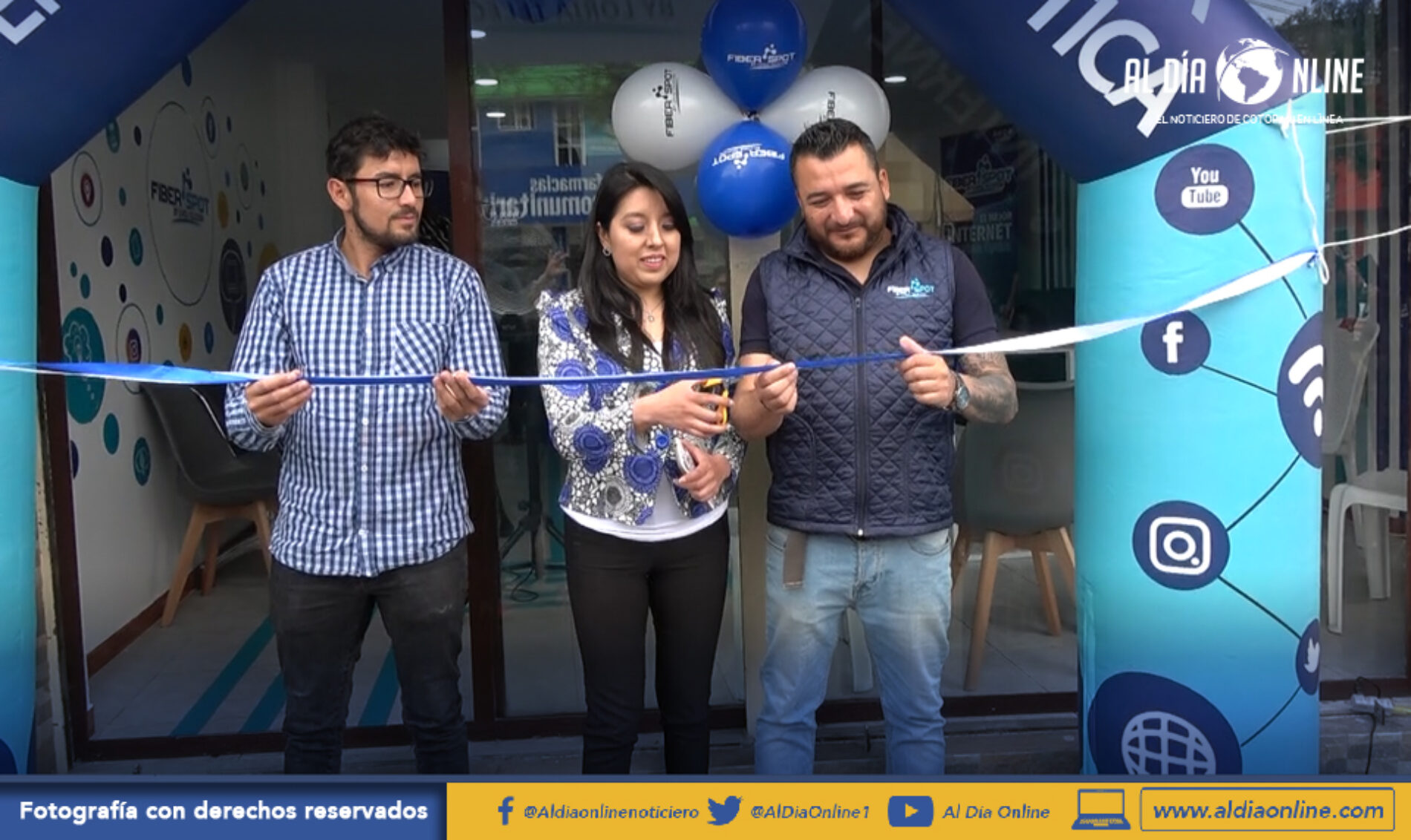 FIBER SPOT BY LORIA TELECOM INAUGURÓ SUS OFICINAS EN LATACUNGA Y SE SUMAN A LAS DE SAQUISILÍ, PUJILÍ Y MULALÓ (VIDEO)