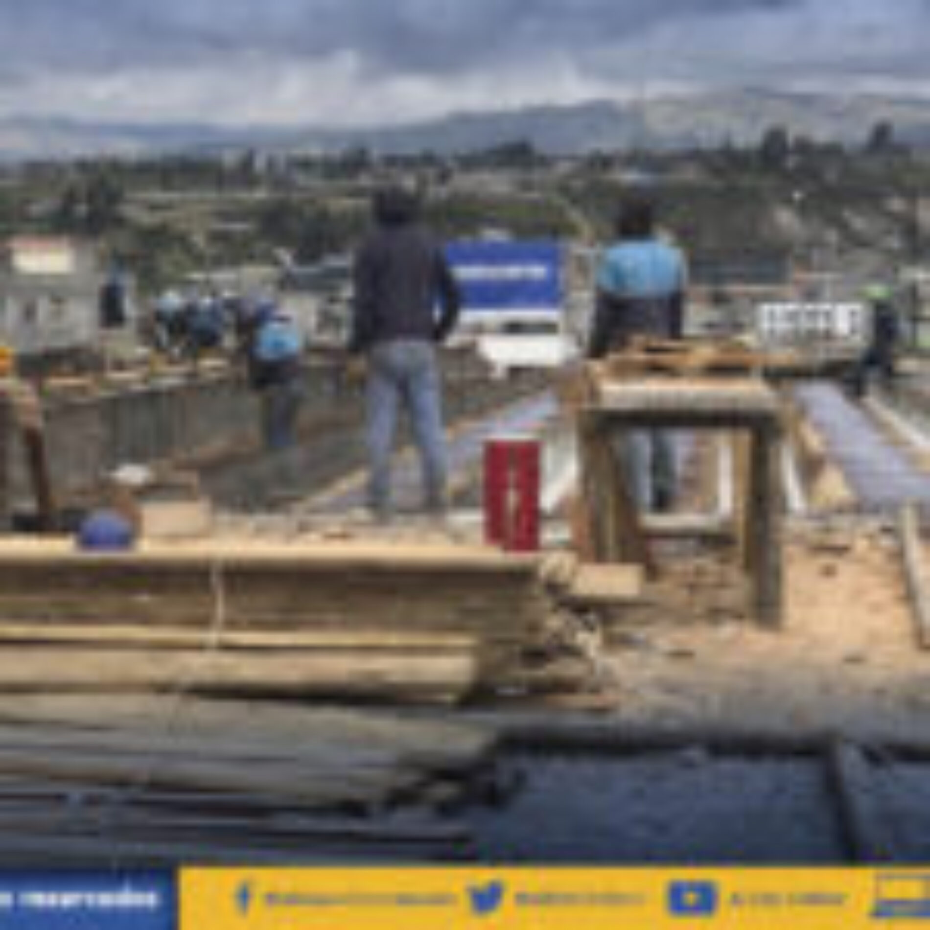 A BUEN RITMO  AVANCE DE OBRAS SIN RETRASO ASEGURA DIR. OBRAS PÚBLICAS. (VIDEO)