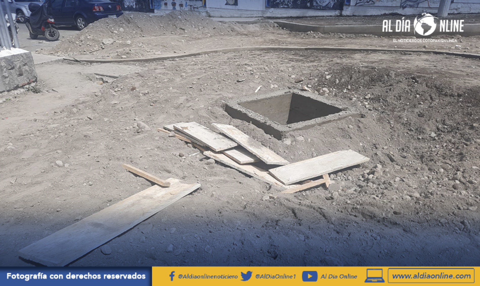 MORADORES DE AV. AMAZONAS CON MALESTAR POR TAMAÑO DE NUEVAS ACERAS.