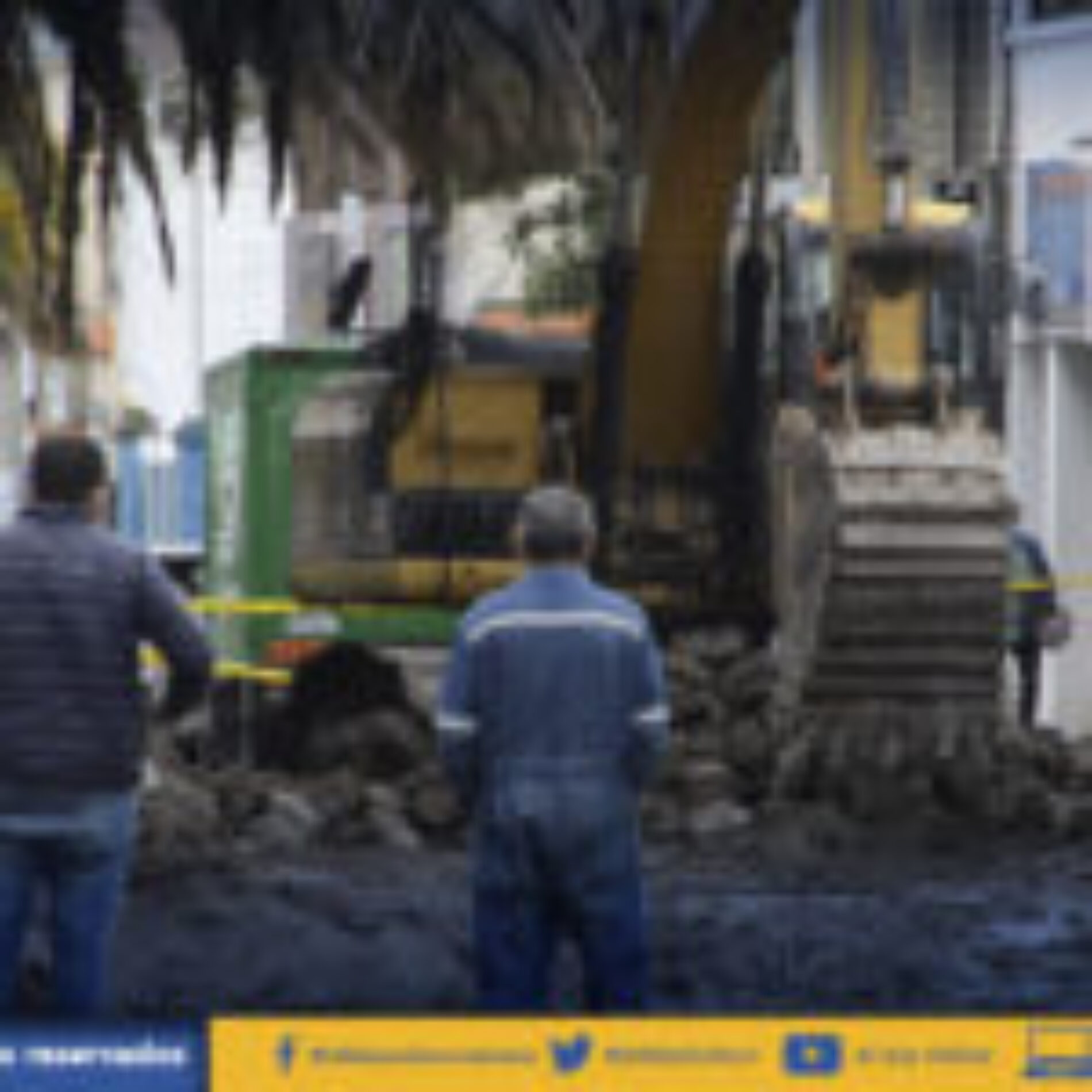 A BUEN RITMO  AVANCE DE OBRAS SIN RETRASO ASEGURA DIR. OBRAS PÚBLICAS. (VIDEO)