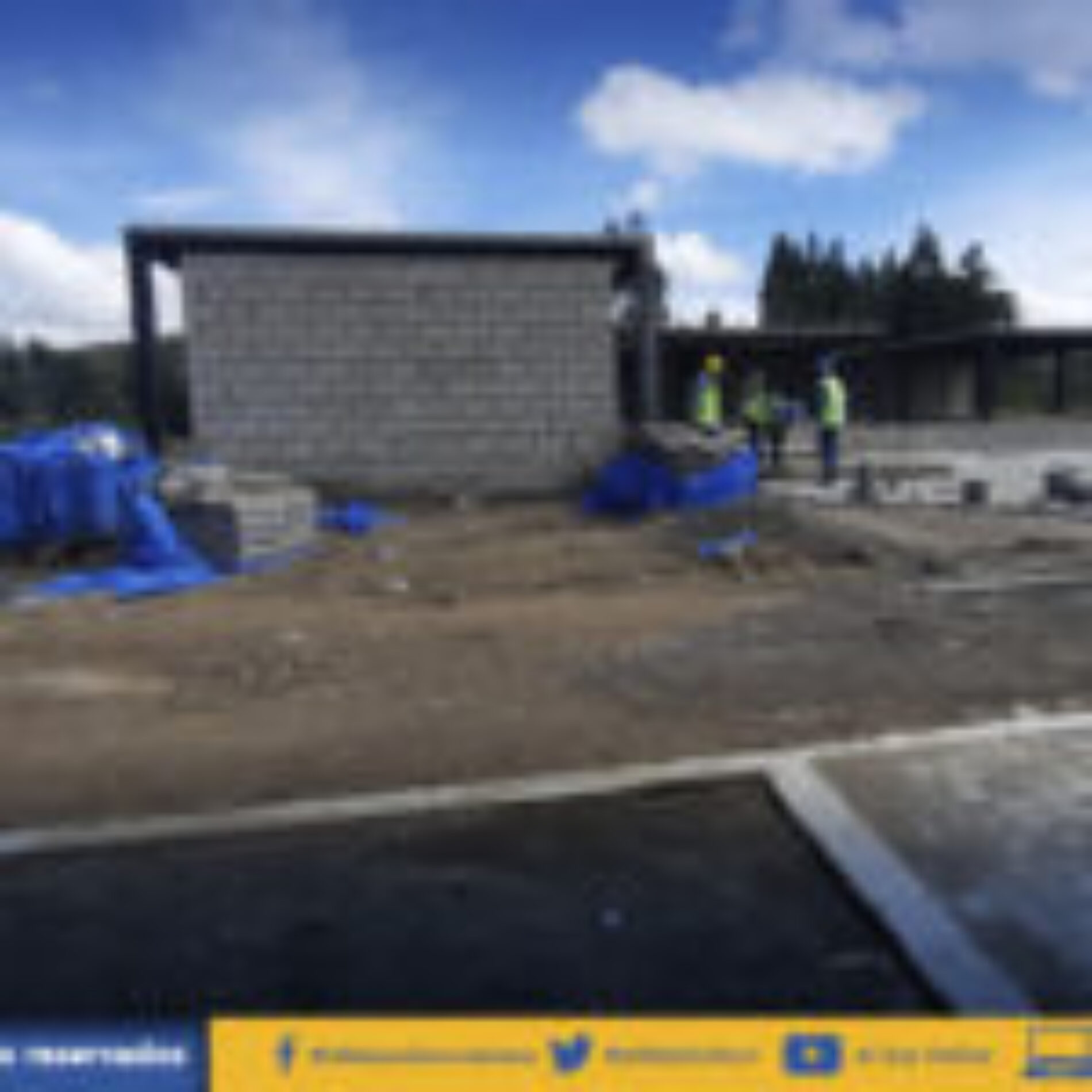 A BUEN RITMO  AVANCE DE OBRAS SIN RETRASO ASEGURA DIR. OBRAS PÚBLICAS. (VIDEO)