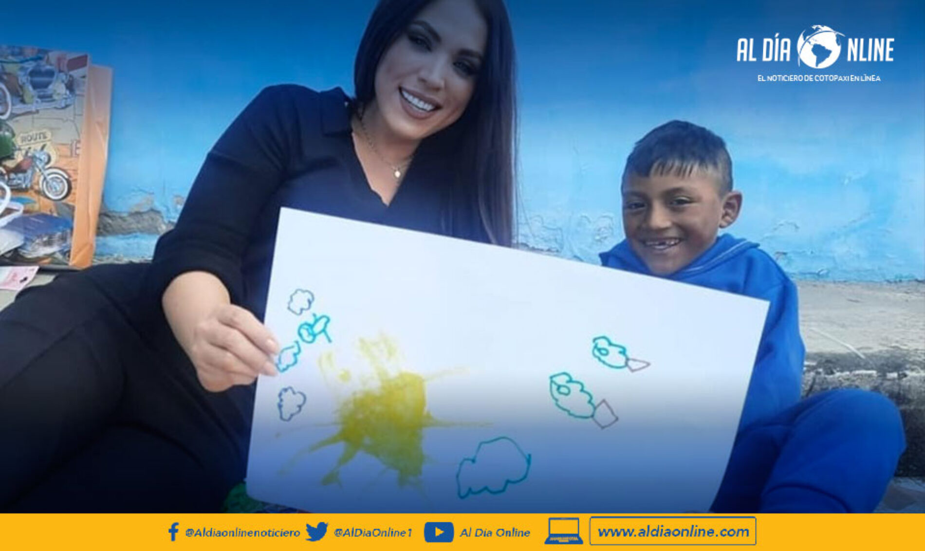 DARWIN, UN NIÑO QUE PINTA CON LOS PIES SUS SUEÑOS Y ANHELOS DE SER DOCENTE