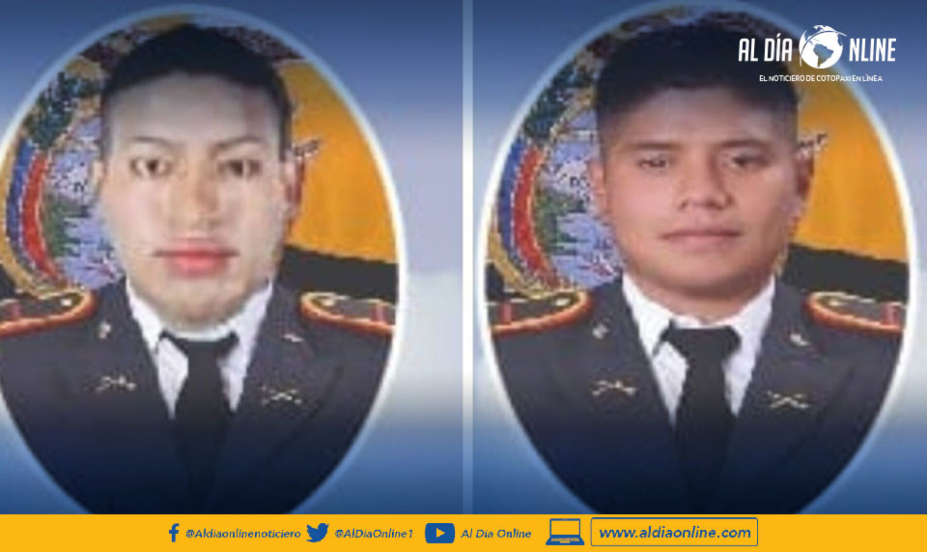 ACCIDENTE VEHICULAR OCASIONA EL FALLECIMIENTO DE PERSONAL MILITAR EN LA PROVINCIA DE CARCHI.