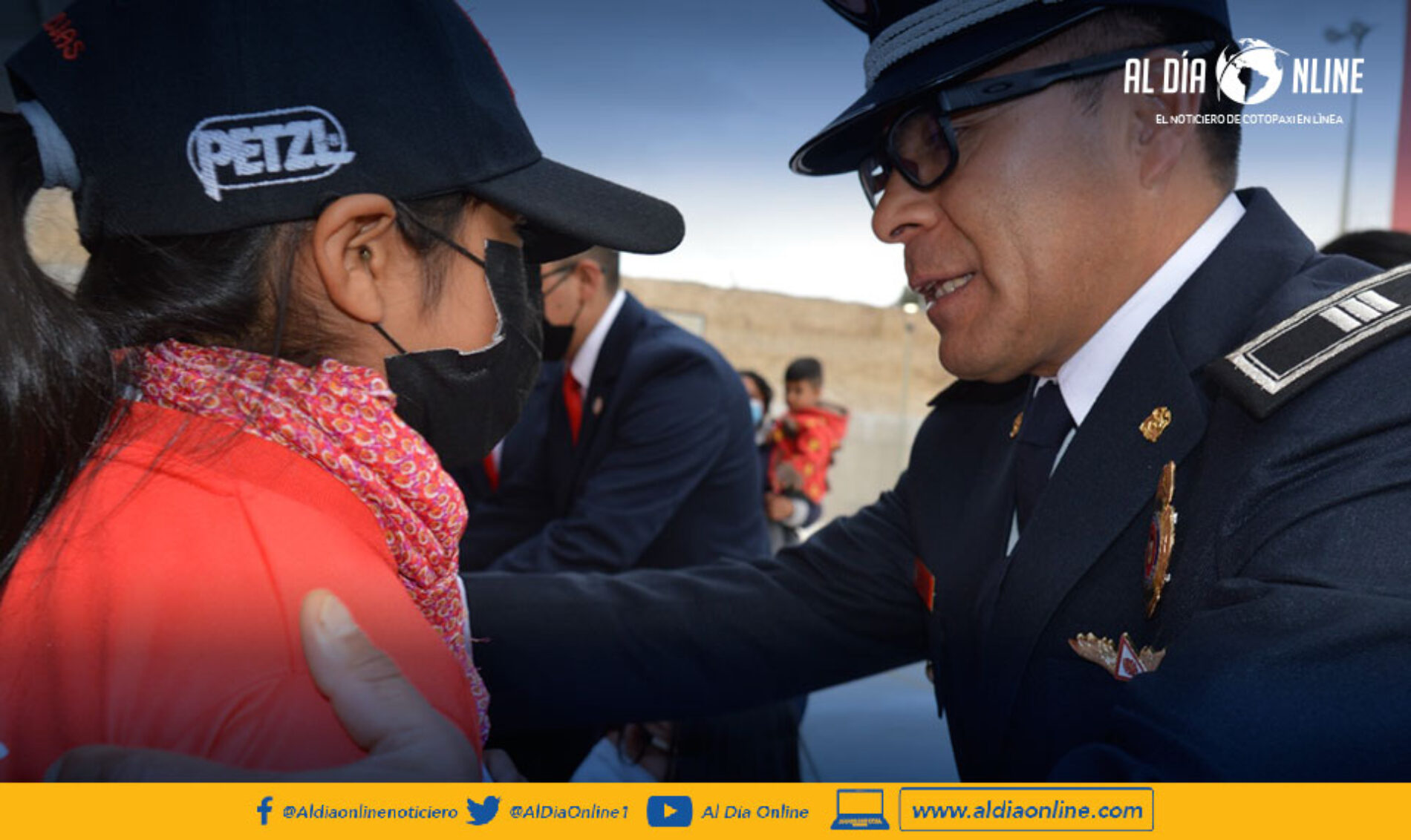CUERPO DE BOMBEROS LATACUNGA CULMINÓ IX CURSO VACACIONAL “HACHITAS ROJAS”