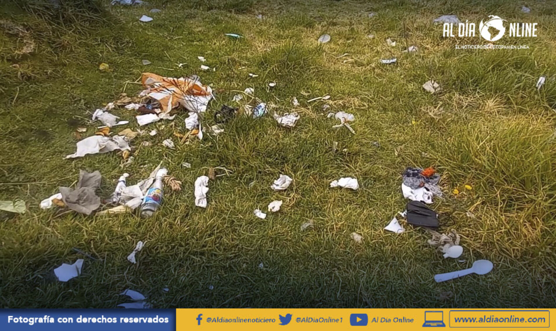 VÍA A PALOPO CONVERTIDO EN BASURERO MORADORES CLAMAN SOLUCIÓN. (VIDEO)