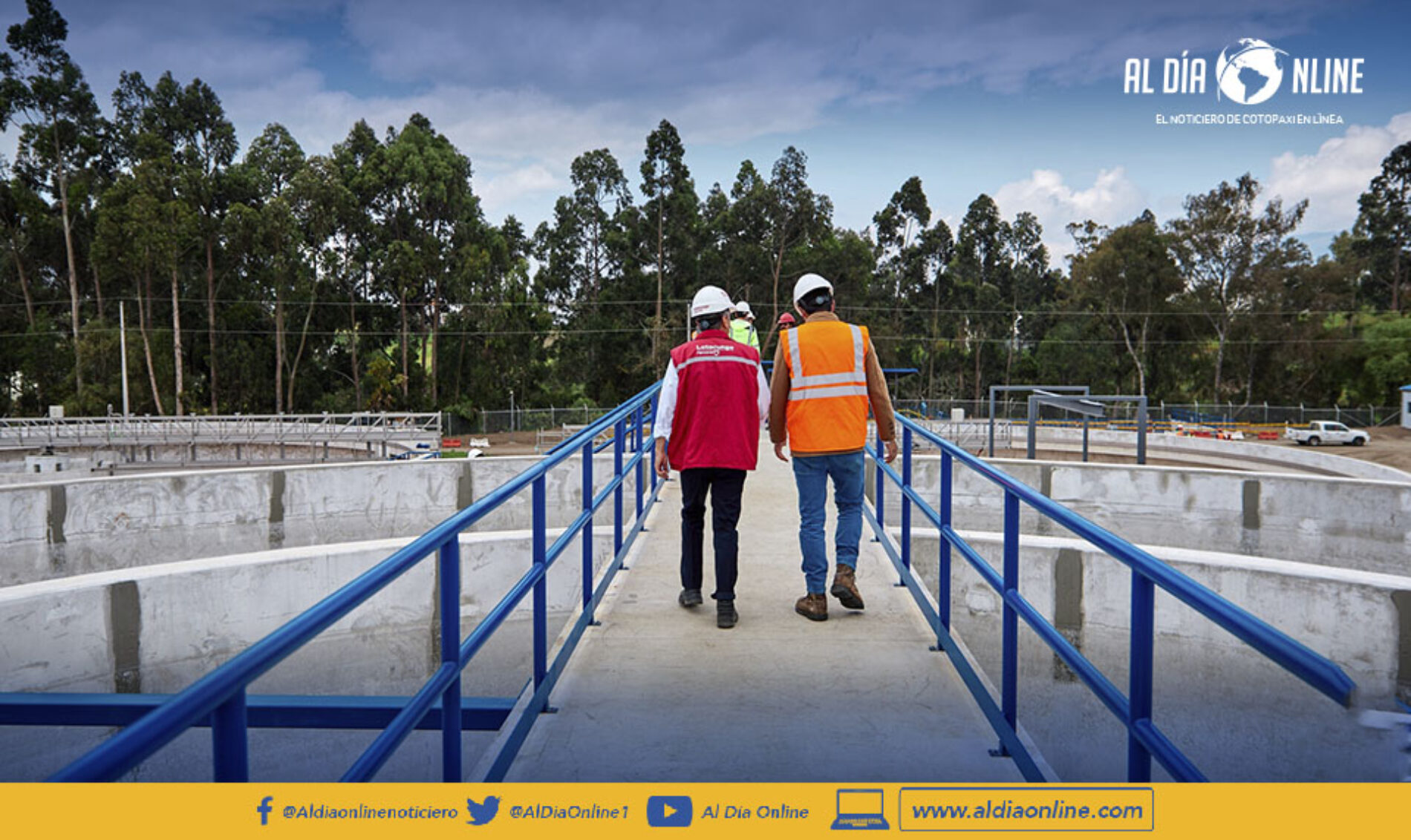 PLANTA DE TRATAMIENTO DE AGUA RESIDUALES AVANCE DEL 87%CON 30 MILLONES DE INVERSIÓN. (VIDEO)