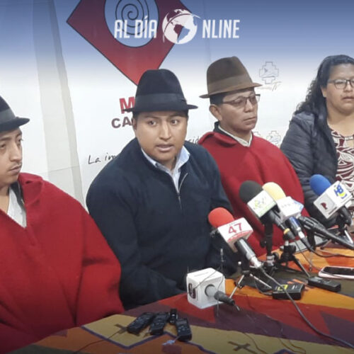 ALEX TOAPANTA DICE: NO EXISTE DISCORDIA AL INTERIOR DEL MICC (VIDEO)