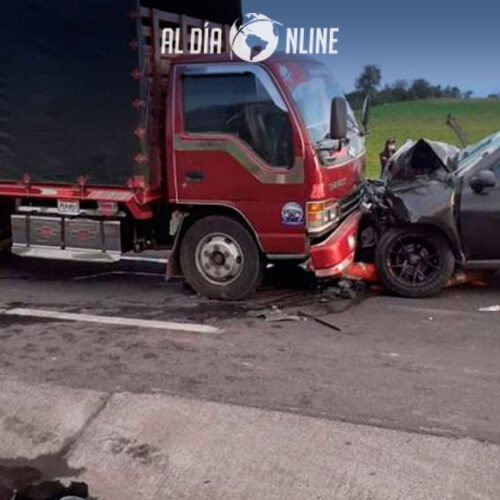 ACCIDENTE VEHICULAR OCASIONA EL FALLECIMIENTO DE PERSONAL MILITAR EN LA PROVINCIA DE CARCHI.