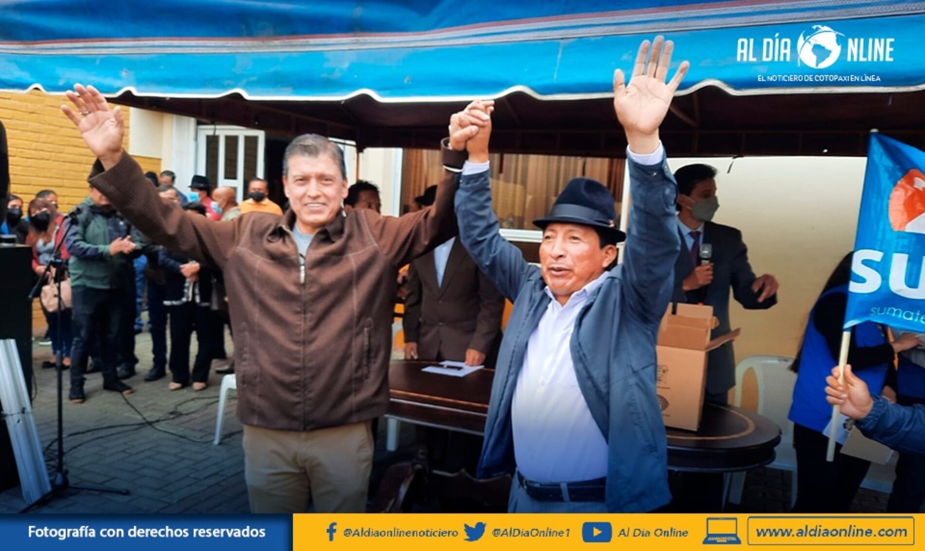 ALIANZA 3-23 RODRIGO ESPÍNGANA PRIMARIAS PARA ALCALDÍA DE LATACUNGA. (VIDEO)