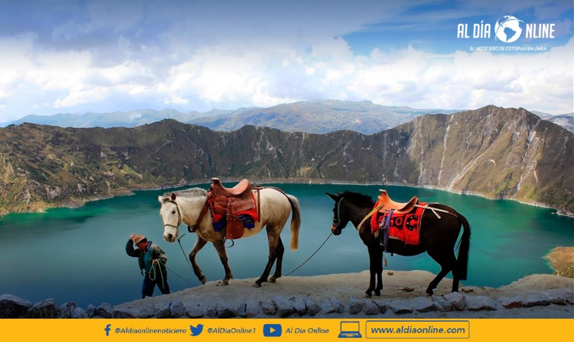 ORGANIZACIÓN LAGO VERDE QUILOTOA ASEGURA QUE MALTRATO ANIMAL NO SE REALIZA A CABALLOS. (VIDEO)