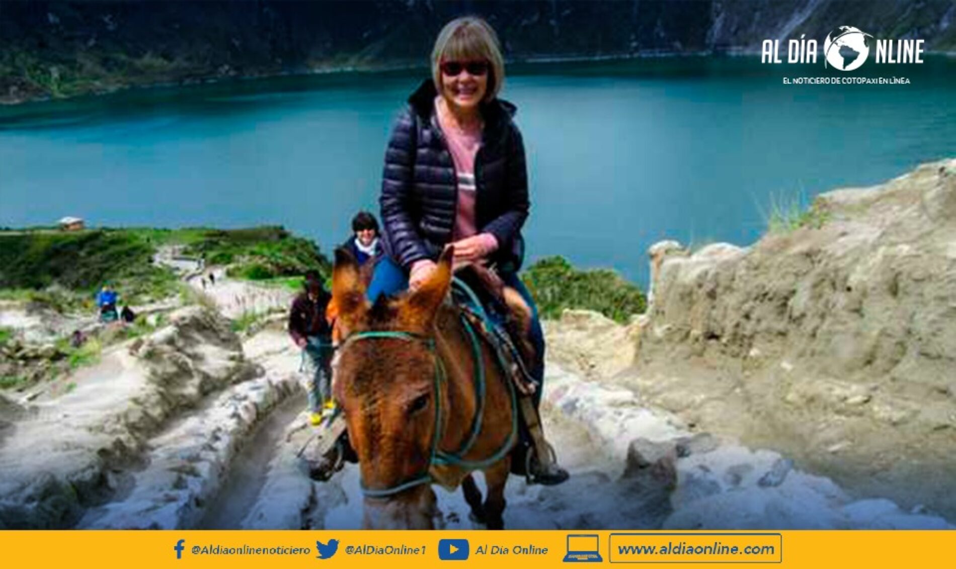 ORGANIZACIÓN LAGO VERDE QUILOTOA ASEGURA QUE MALTRATO ANIMAL NO SE REALIZA A CABALLOS. (VIDEO)