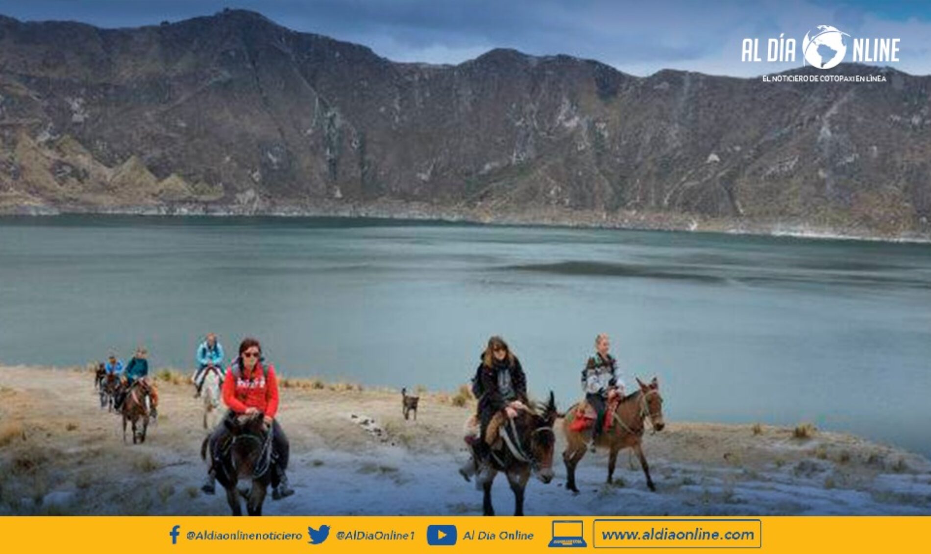 ORGANIZACIÓN LAGO VERDE QUILOTOA ASEGURA QUE MALTRATO ANIMAL NO SE REALIZA A CABALLOS. (VIDEO)