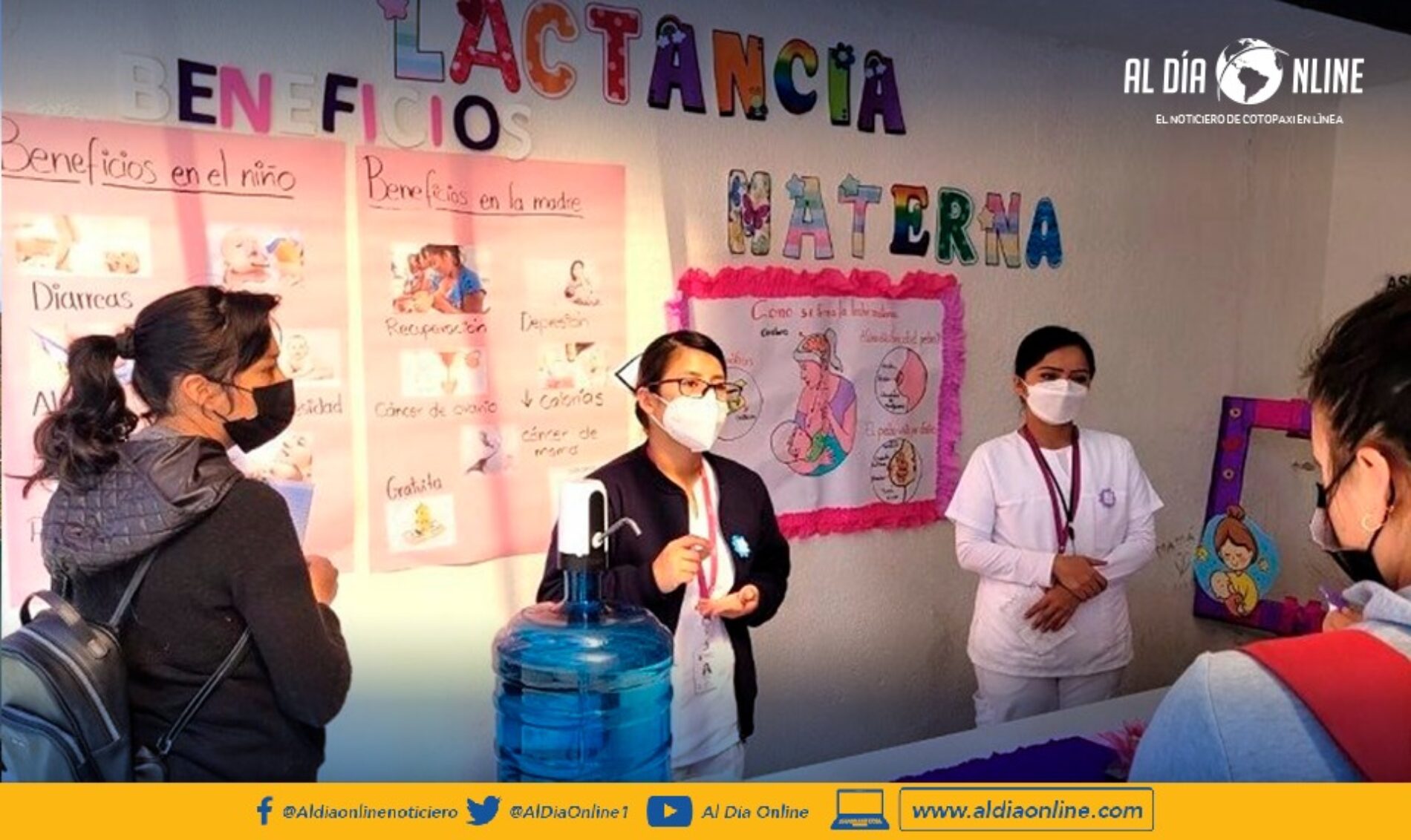 MIN. SALUD FOMENTA LACTANCIA MATERNA PARA EVITAR DESNUTRICIÓN INFANTIL. (VIDEO)