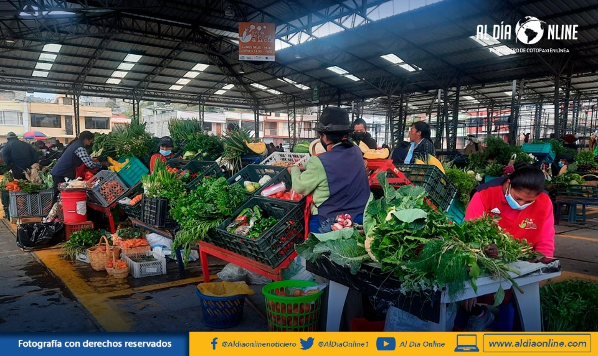 SE FORTALECE FERIA DE LA MATA A LA OLLA EN EL SECTOR DE LA LAGUNA. (VIDEO)