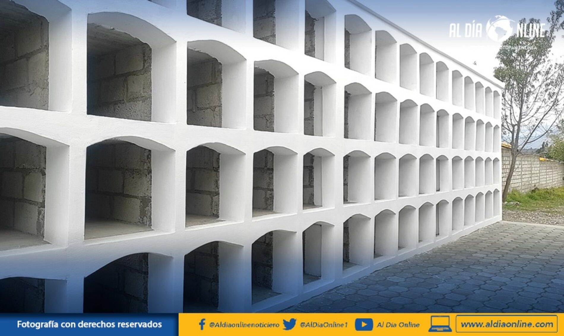 MUNICIPIO DE LATACUNGA CUENTA CON 200 NICHOS EN CEMENTERIO DE NINTINACAZO. (VIDEO)