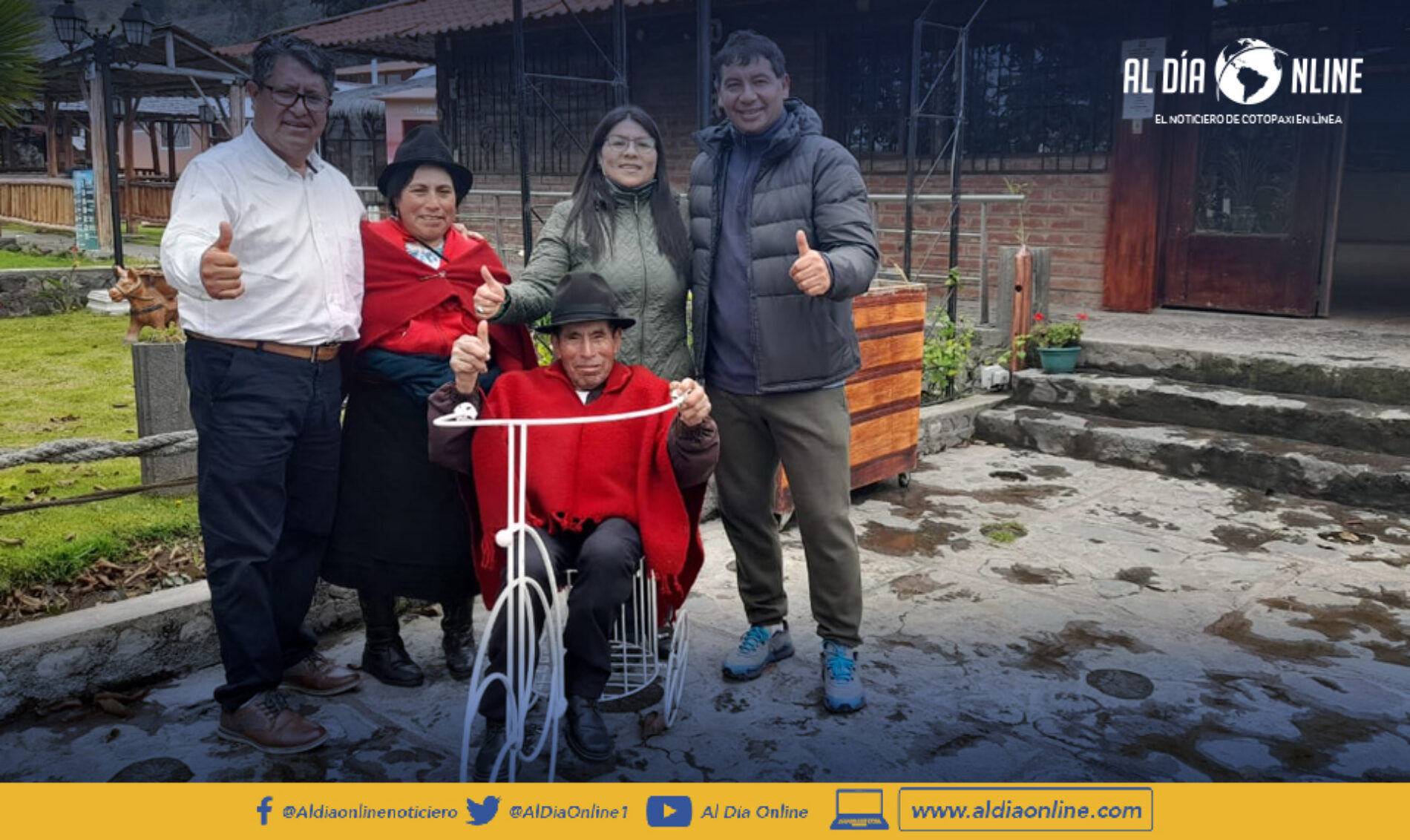 EMPRESA INDUSTRIAL INDUCE HIZO ENTREGA COCHE RODANTE A HIJA DE BALTAZAR USHCA (HILERO DEL CHIMBORAZO) (VIDEO)