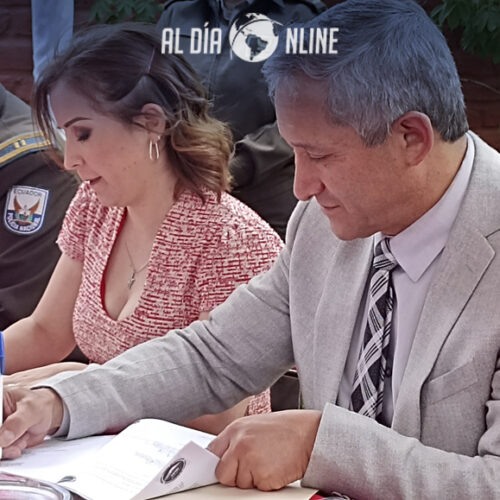 FIRMA DE CONVENIO DE COOPERACIÓN INTERINSTITUCIONAL MANCOMUNIDAD DE COTOPAXI Y POLICÍA NACIONAL (VIDEO)