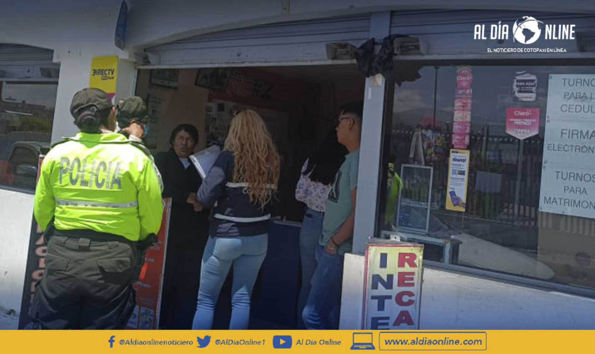 COMISARÍA DE LATACUNGA EJECUTA CONTROL DE PRECIOS DE ÚTILES Y UNIFORMES. (VIDEO)