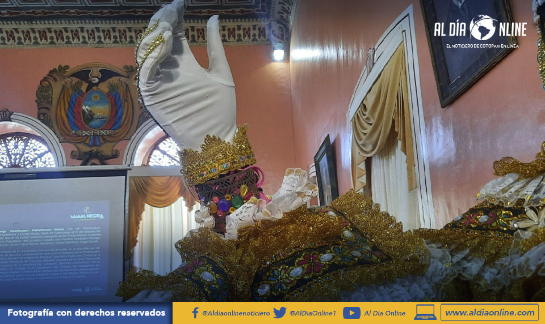 MAMA NEGRA 2022 RECAE ENJ ORGE PEÑAHERRERA, HOY SE PRESENTÓ OFICIALMENTE. (VIDEO)