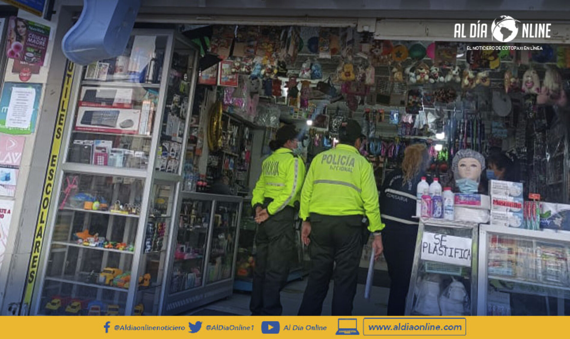 COMISARÍA DE LATACUNGA EJECUTA CONTROL DE PRECIOS DE ÚTILES Y UNIFORMES. (VIDEO)