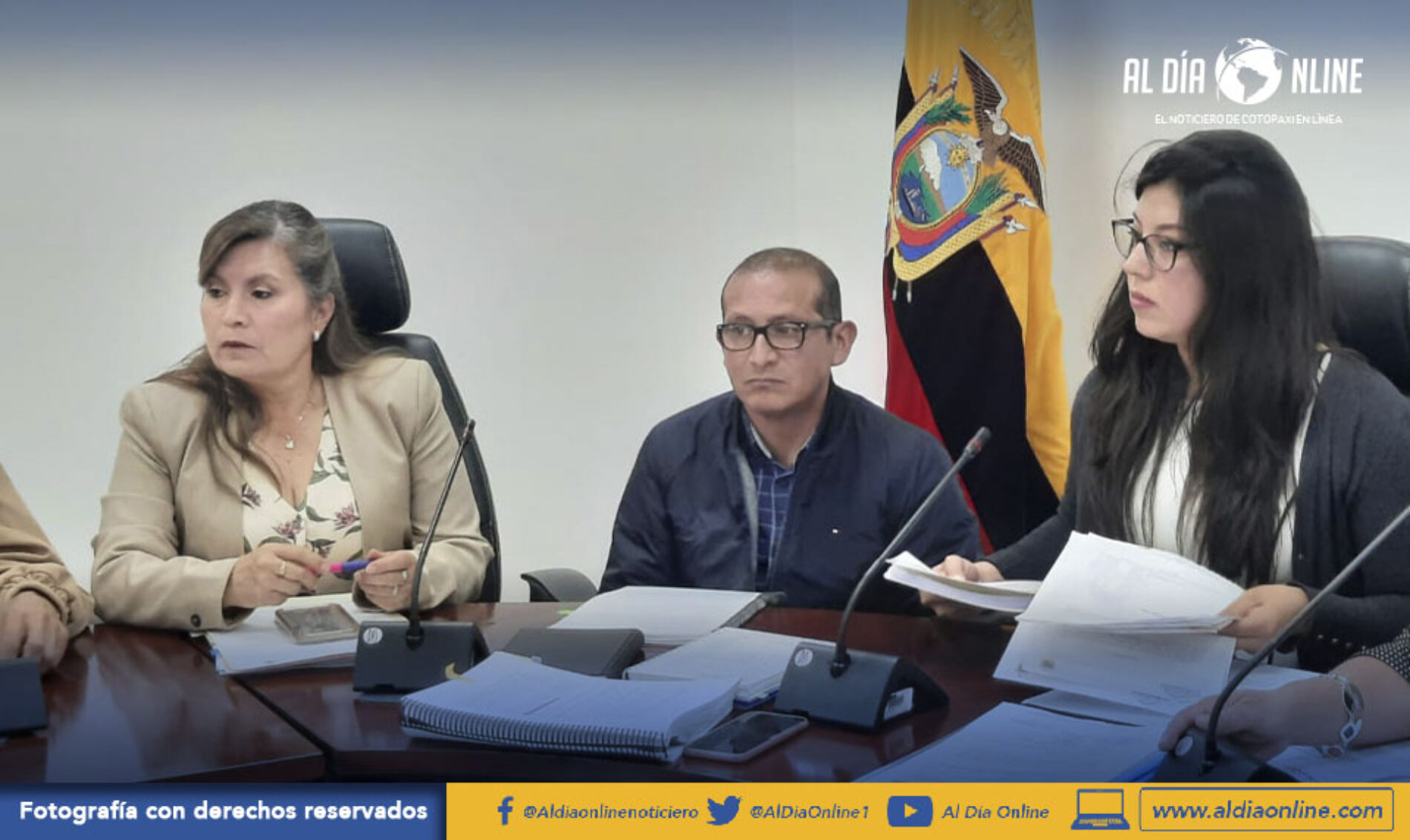 EN SESIÓN ORDINARIA LA CÁMARA PROVINCIAL DE COTOPAXI ELIGIÓ AL NUEVO VICEPREFECTO. (VIDEO)